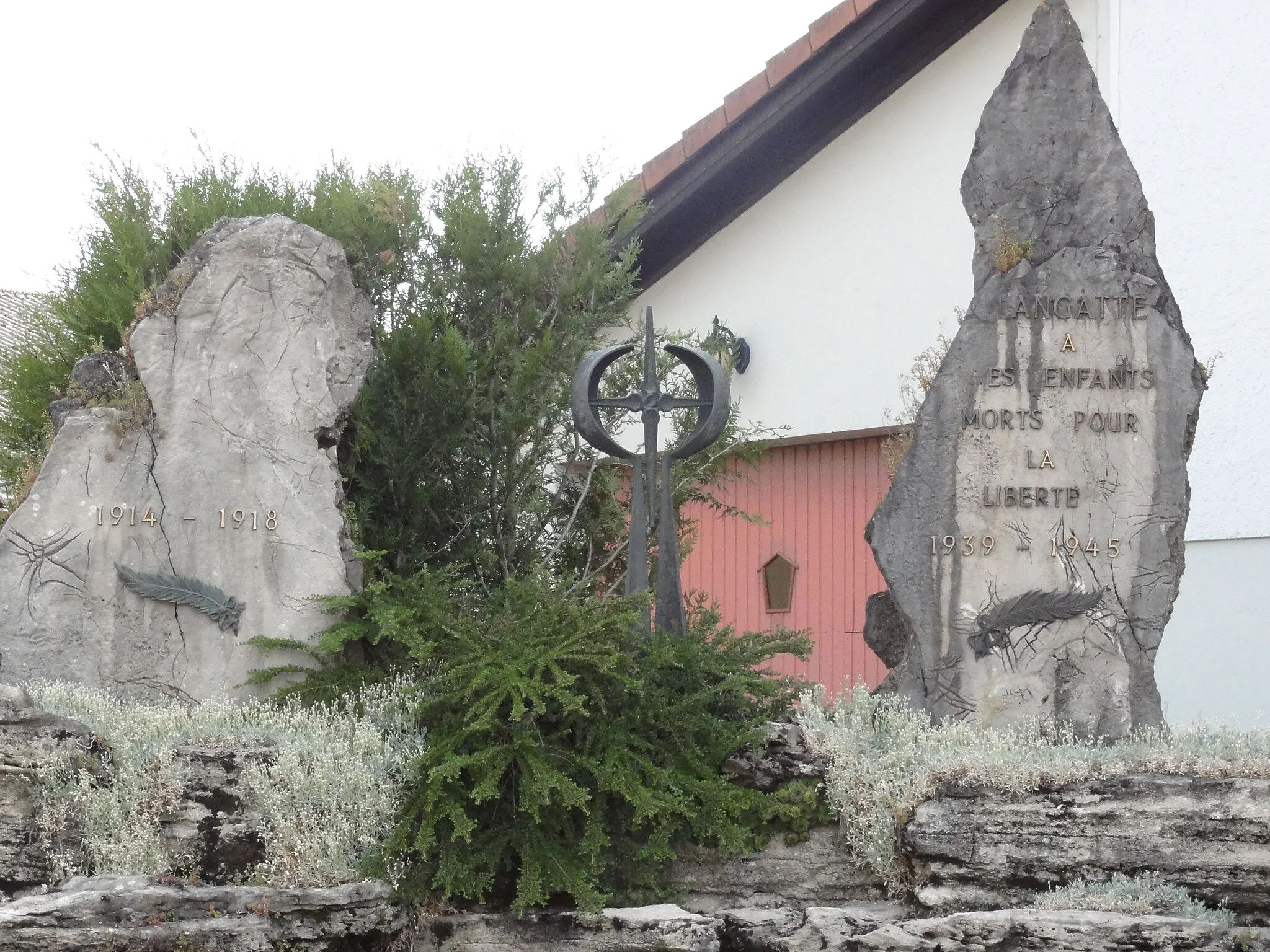 Photo showing: Langatte (Moselle) monument aux morts