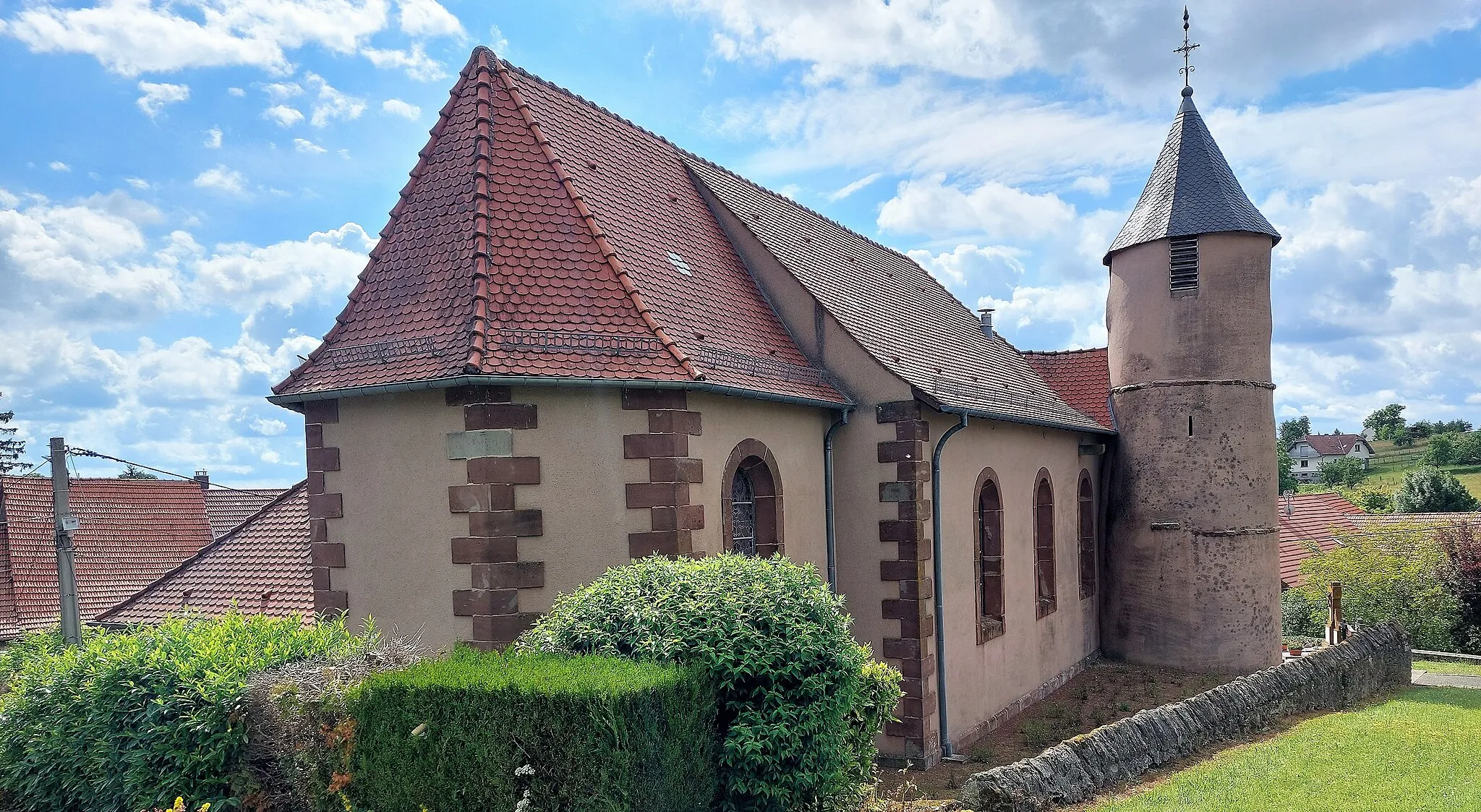 Photo showing: Église Saint-Martin de Metting