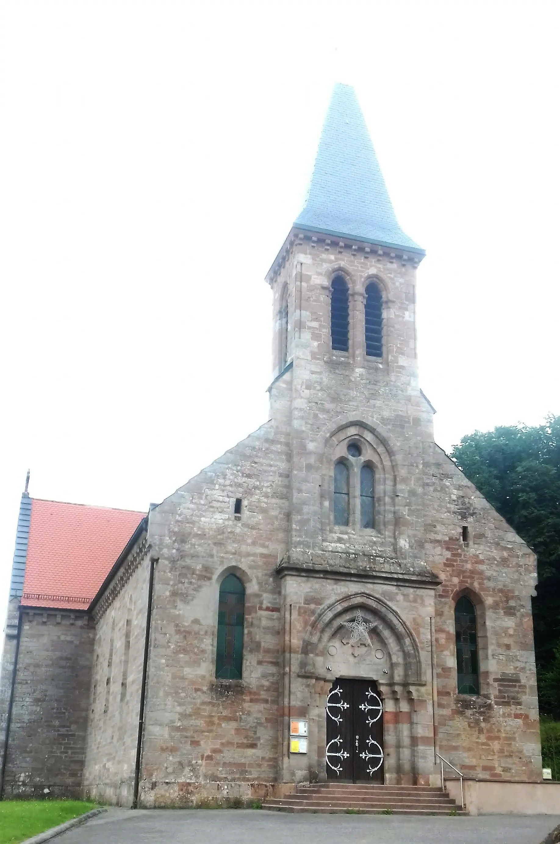 Photo showing: Eglise Saint-Jacques-le-Majeur de Mouterhouse