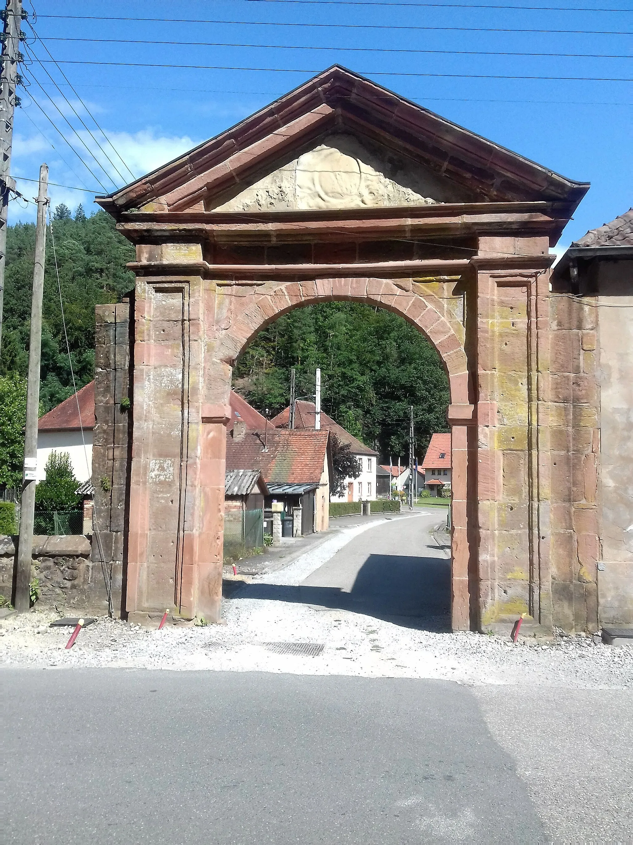 Photo showing: Portail Abbaye de Sturzelbronn‎