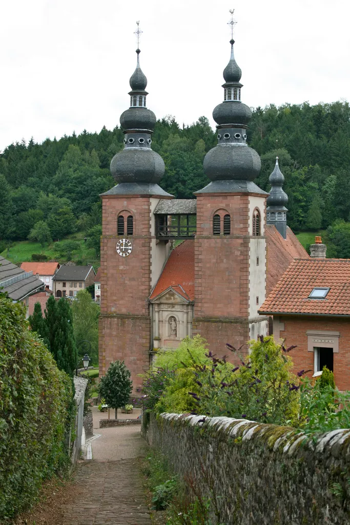 Photo showing: Eglise priorale de Saint-Quirin