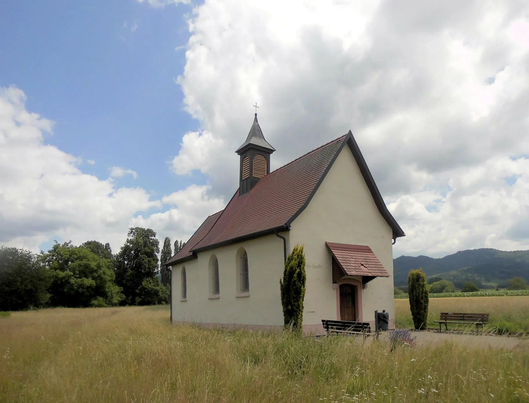 Photo showing: Kapelle St. Fridolin in Oberambringen, Gemeinde Ehrenstetten