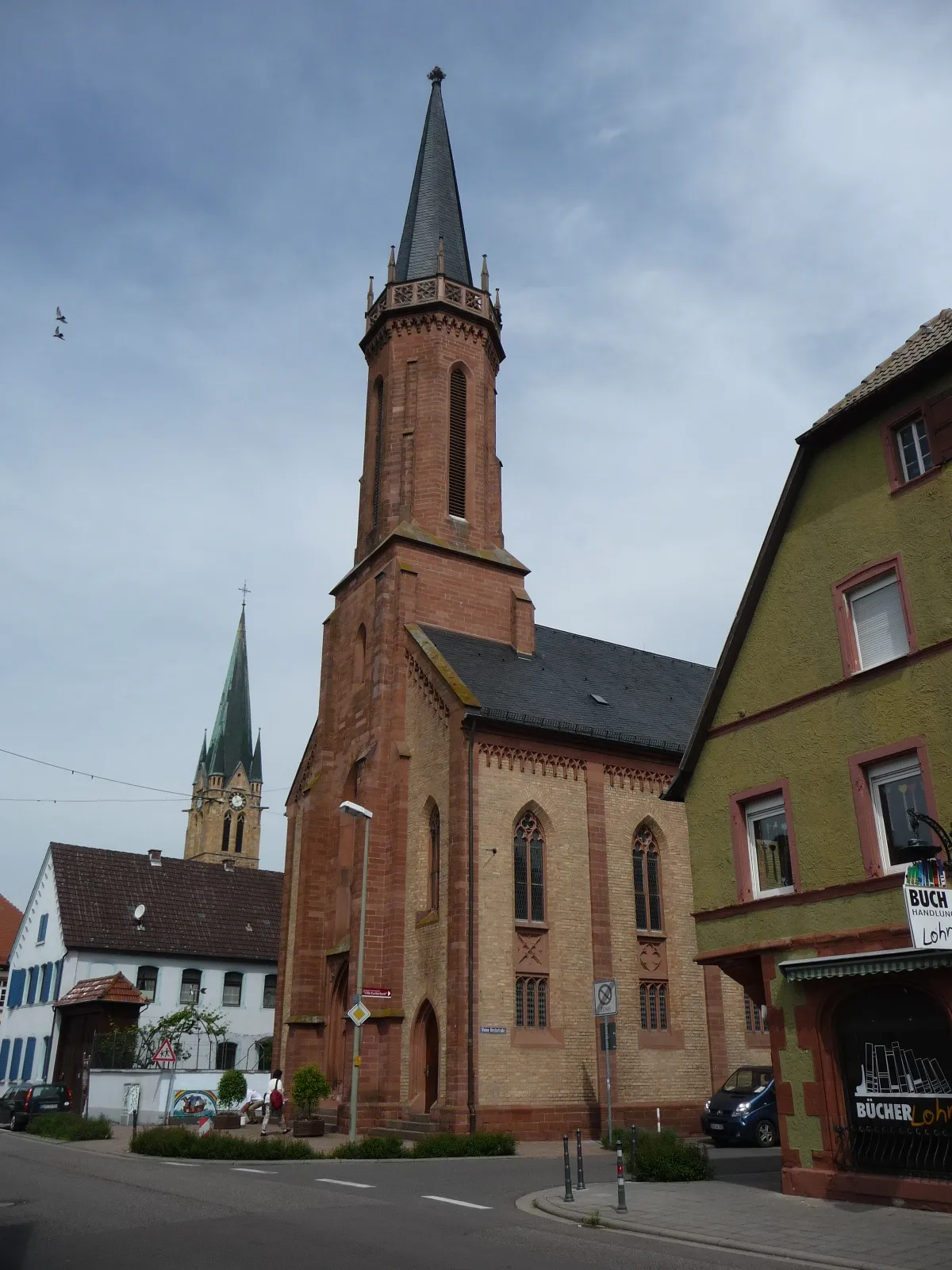 Photo showing: Kirche in Bellheim, Landkreis Germersheim in Rheinland-Pfalz