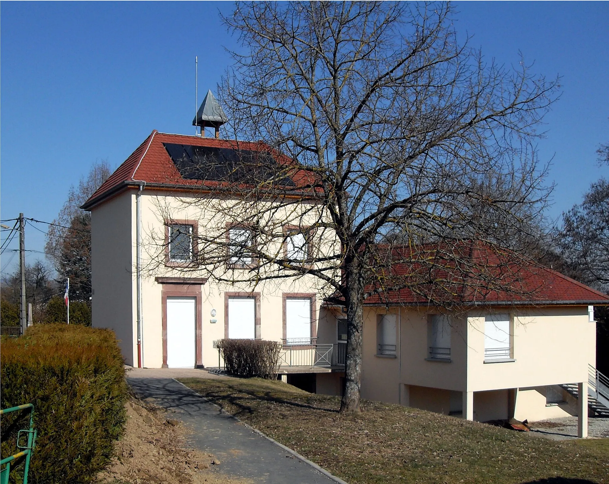 Photo showing: La mairie de Cunelières