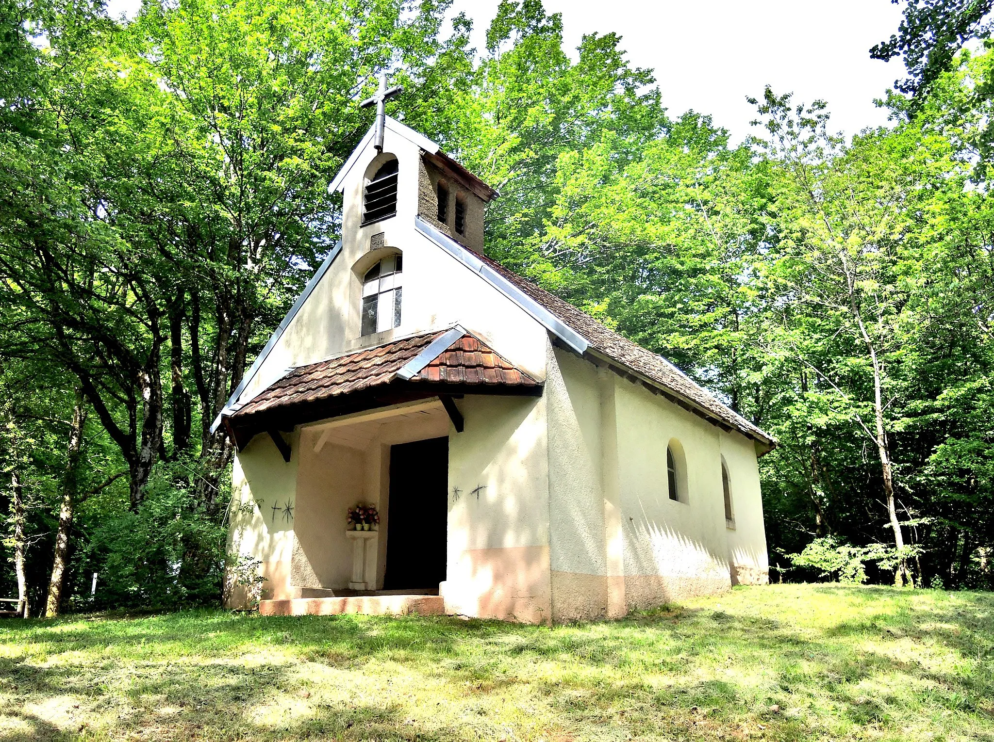 Photo showing: Chapelle du mont Bonnet, à Etueffont. Territoire de Belfort