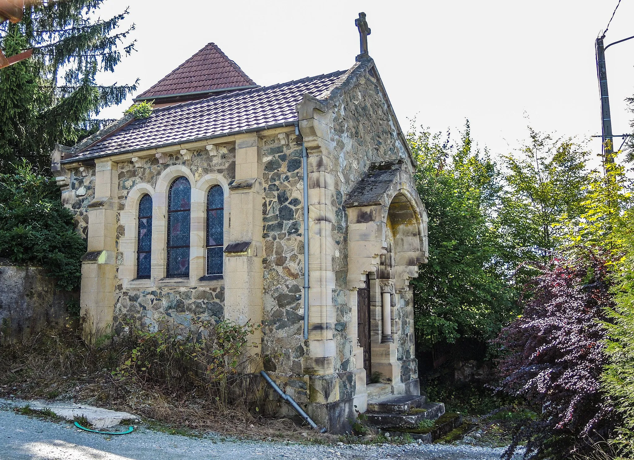 Photo showing: Chapelle Grisey. Lachapelle-sous-Rougemont. Territoire de Belfort