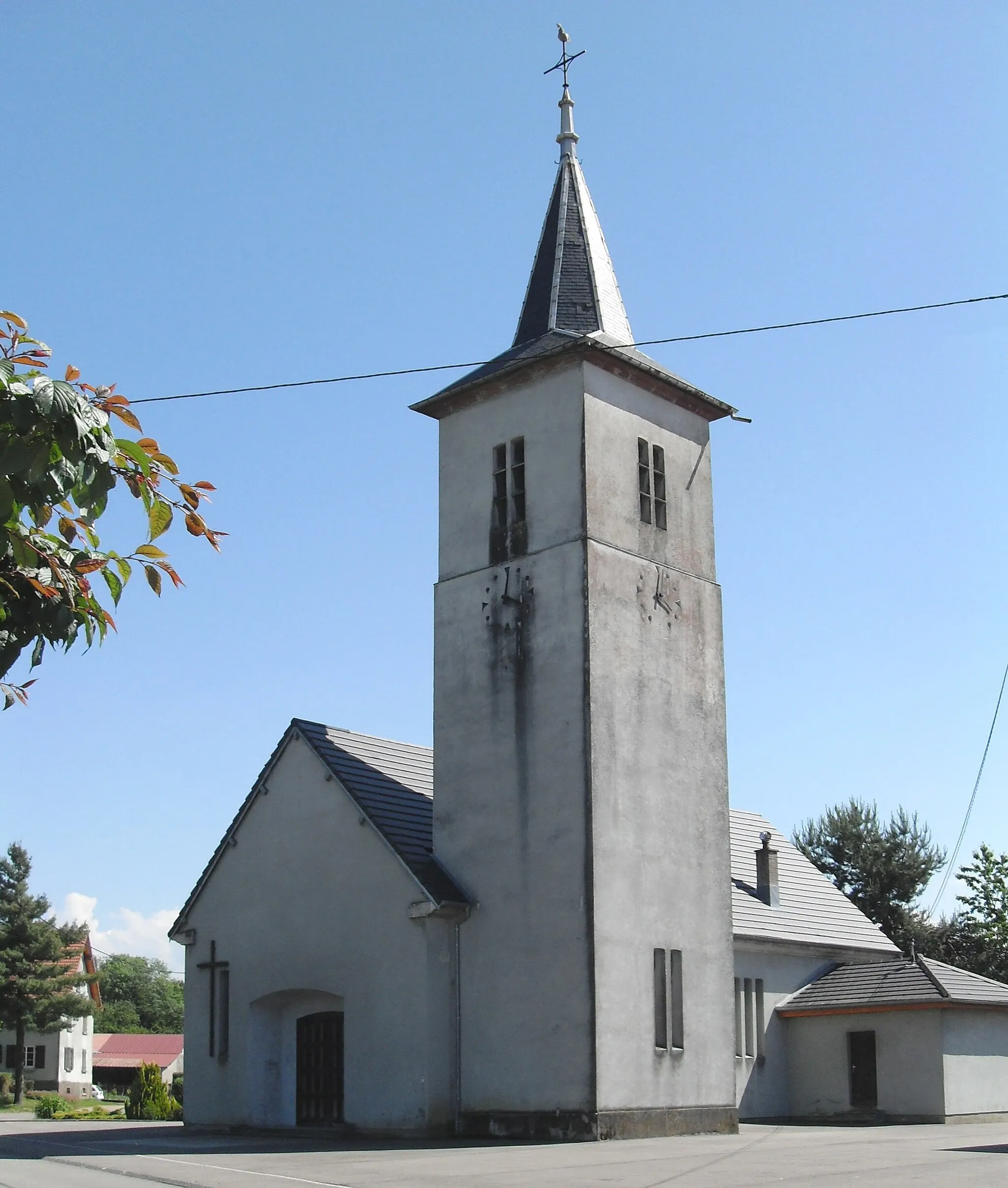 Photo showing: L'église Saint-Nicolas à Lepuix-Neuf
