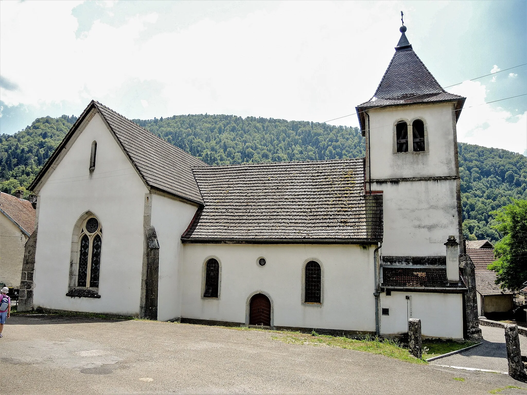 Photo showing: Eglise Saint-Valbert. Glère. Doubs