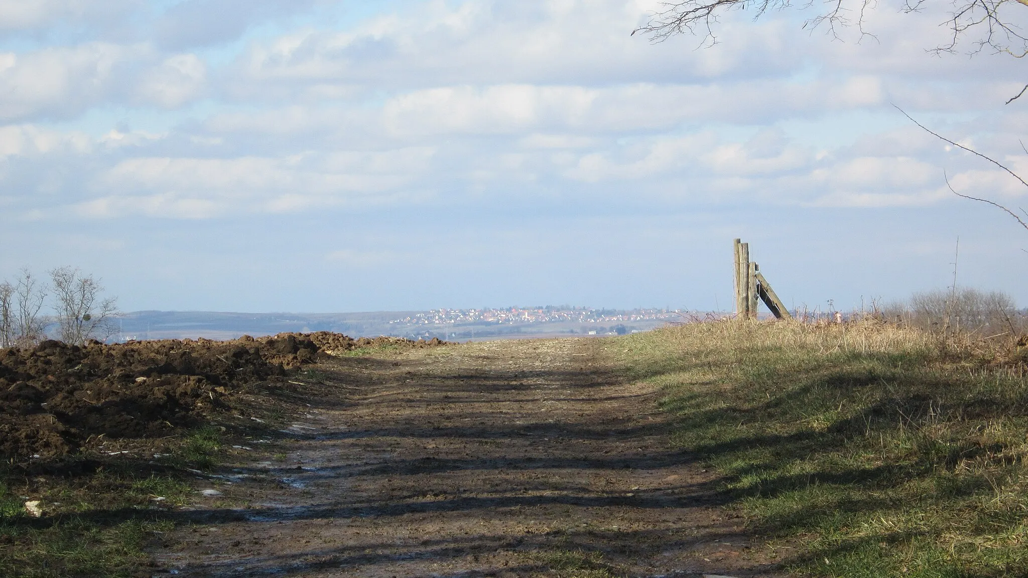 Photo showing: Vue du Kochersberg depuis le Fort Frère à Oberhausbergen