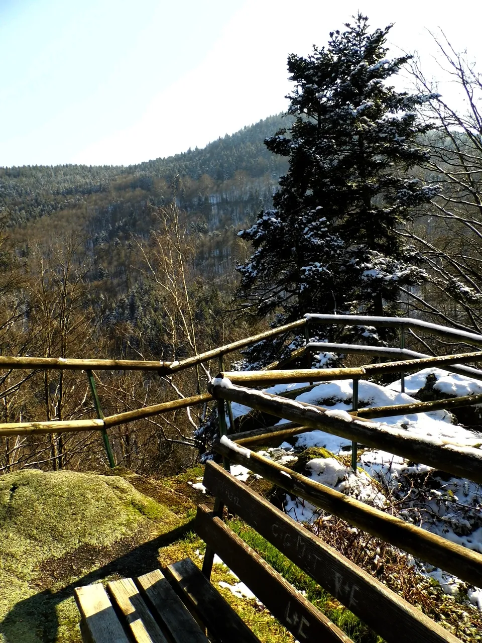 Photo showing: Schwarzwaldhochstraße - Aussichtsfelsen