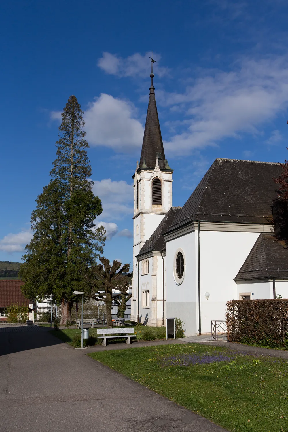 Photo showing: Reformierte Kirche von Laufen (BL)