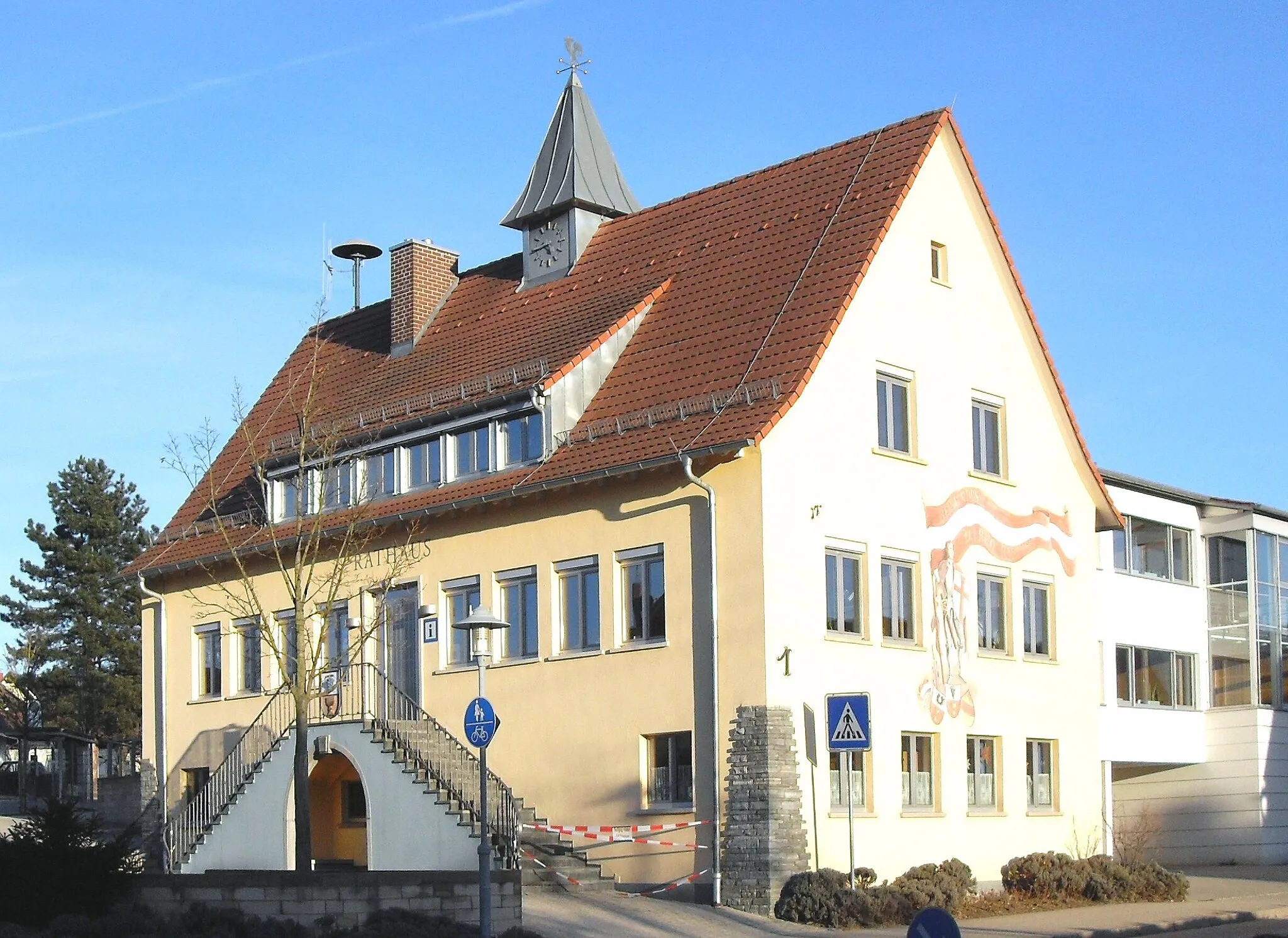 Photo showing: Rathaus der Gemeinde de:Ballrechten-Dottingen