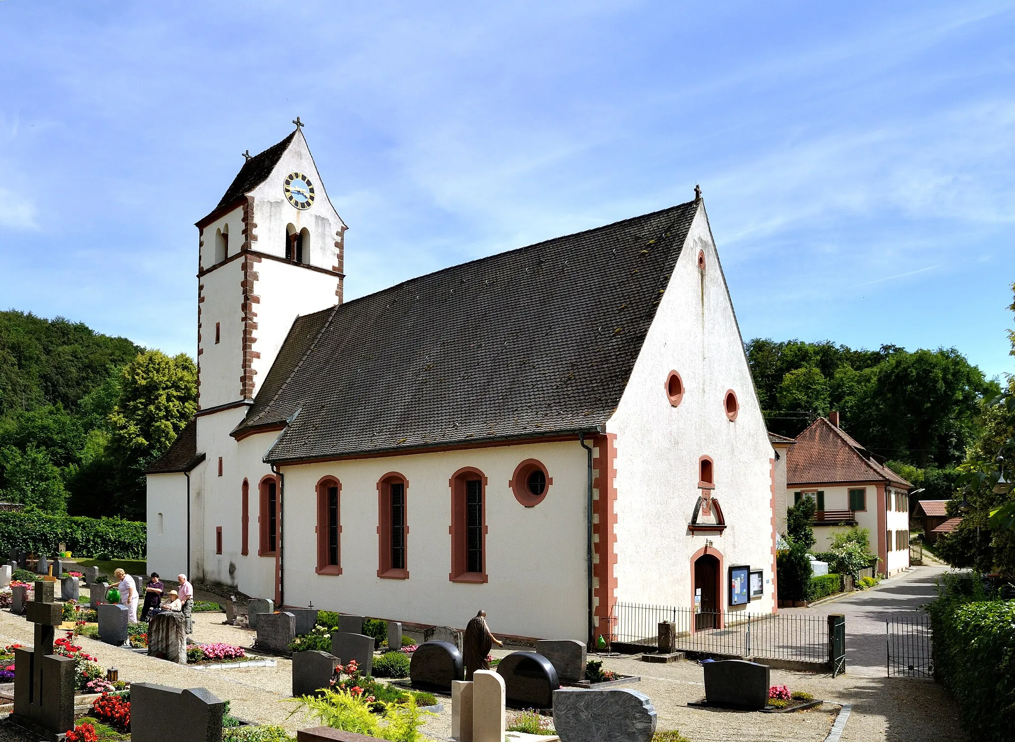 Photo showing: Liel: Saint Vinzenz Church