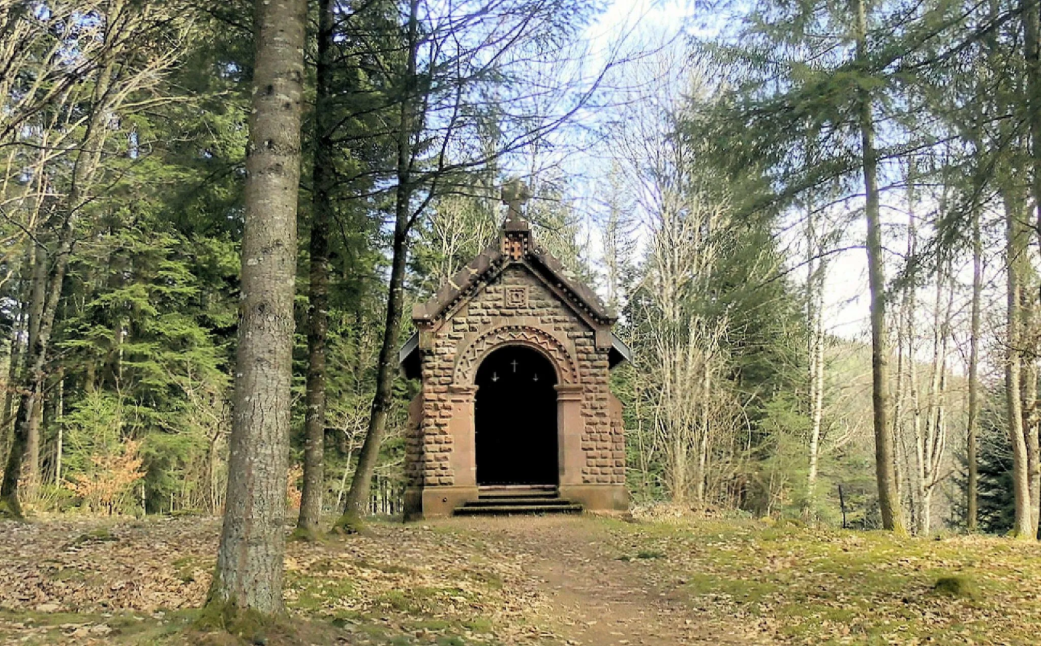 Photo showing: La chapelle Cartier Bresson au Col de la Chapelotte, commune d'Angomont