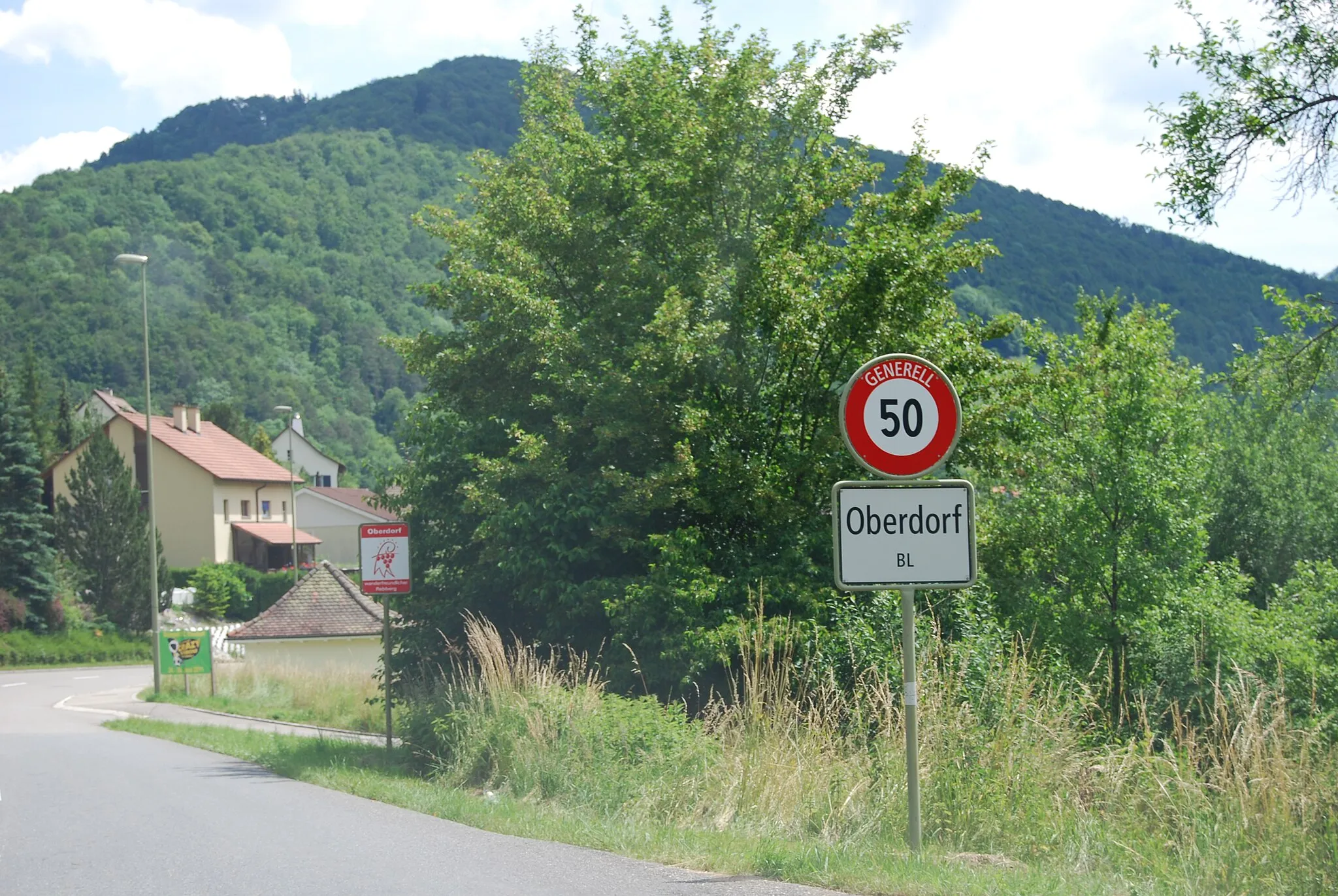 Photo showing: Oberdorf, canton of Basel-Country, Switzerland