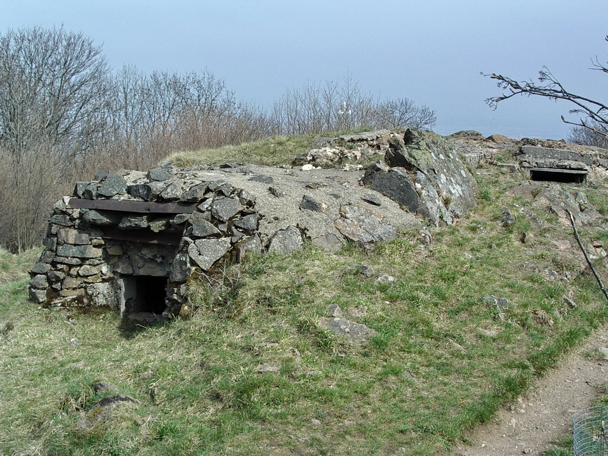 Photo showing: Hartmannswillerkopf battle field (WWI), "Feste Rohrburg", Alsace, France