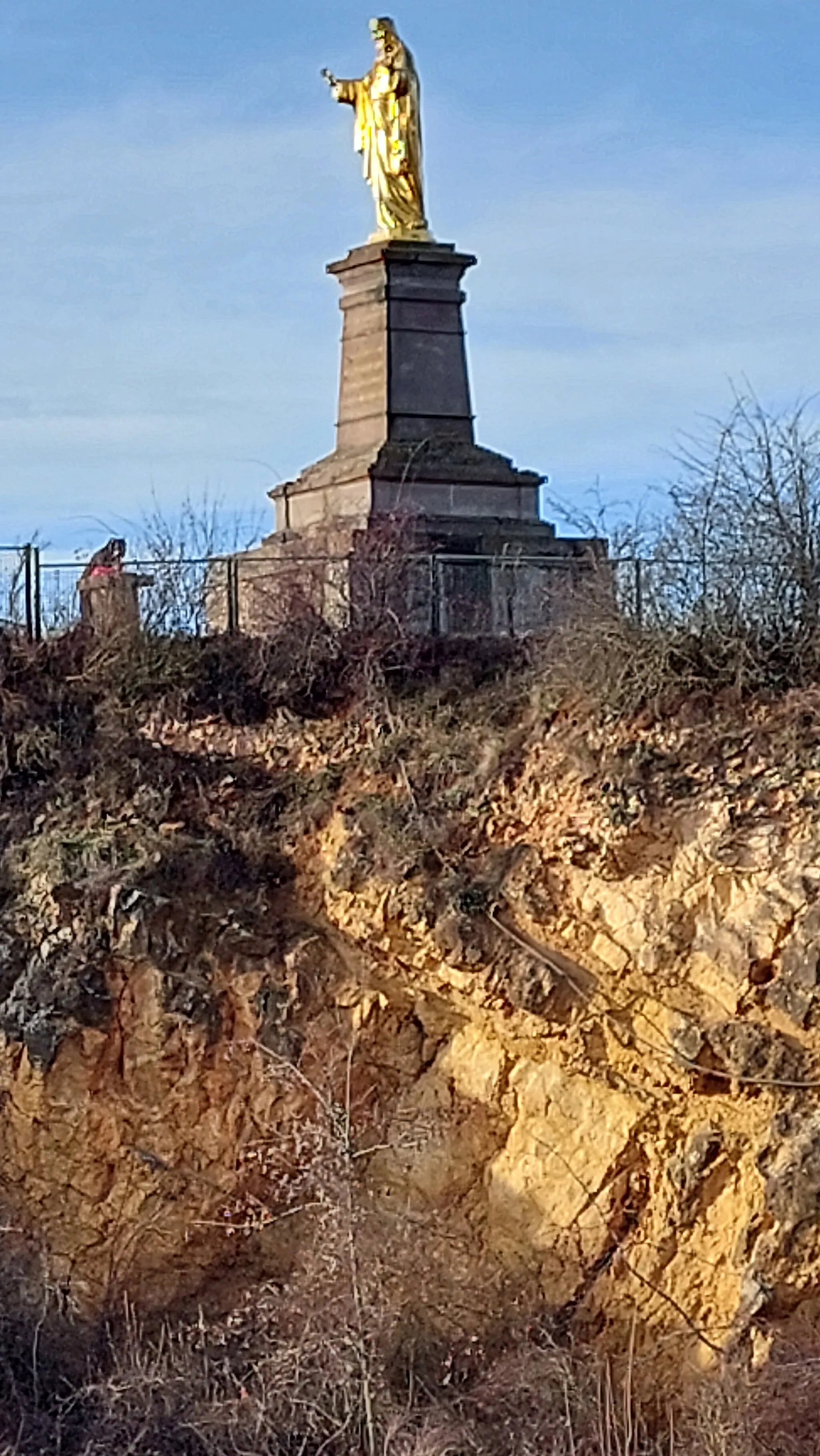 Photo showing: Statue du Horn (Wolxheim)