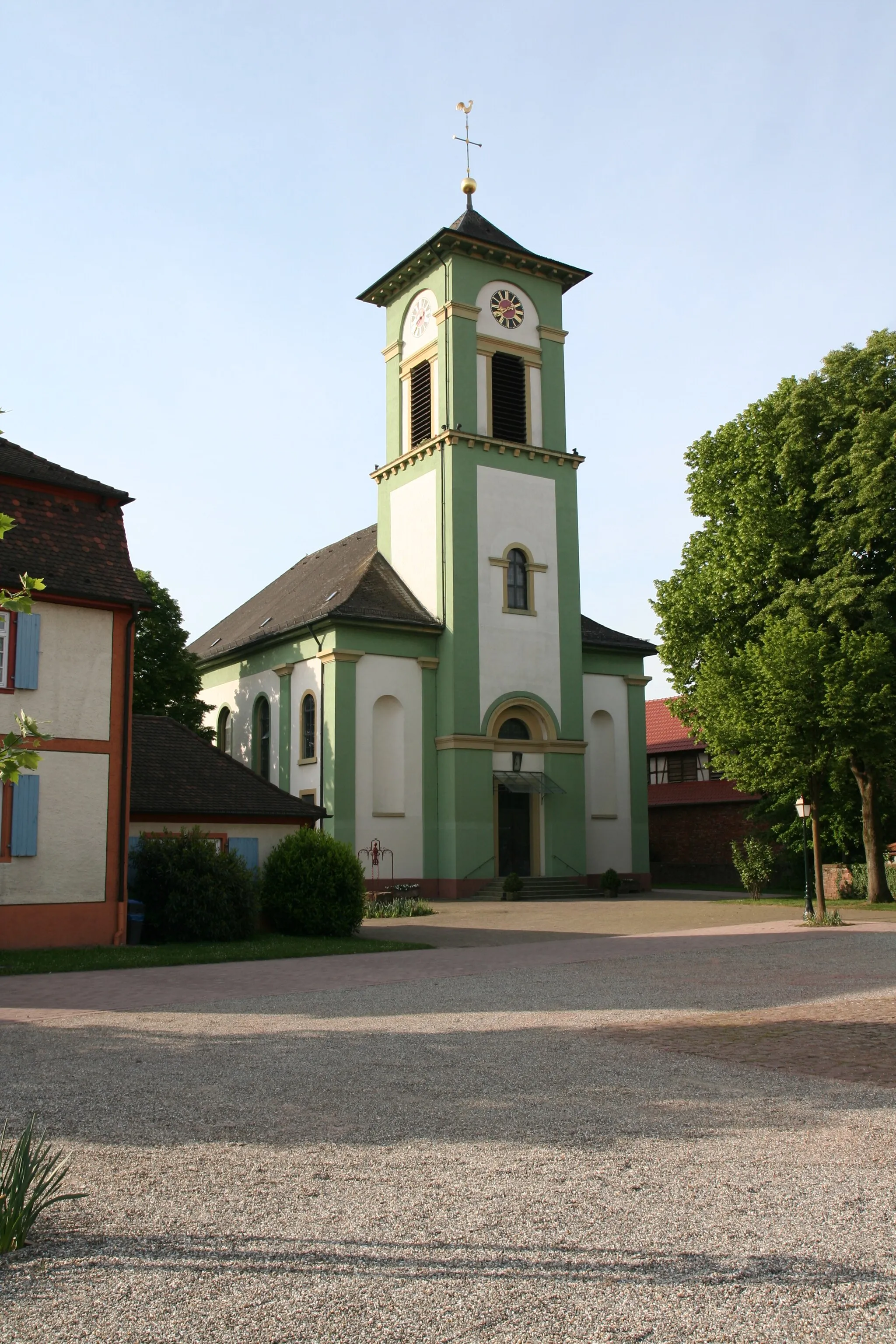 Photo showing: "St. Laurentius" in Kürzell