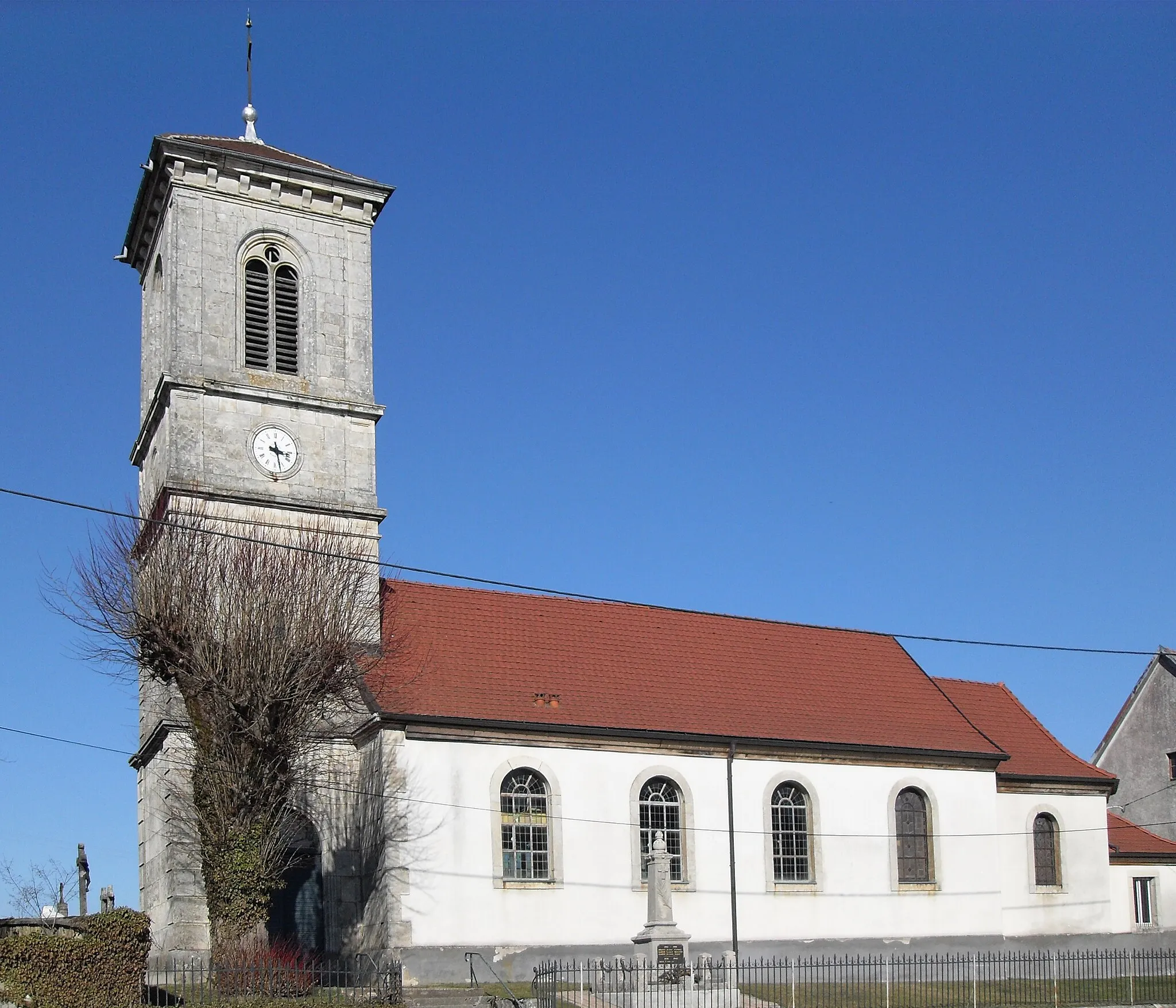 Photo showing: L'église de la Nativité-de-Notre-Dame à Villars-le-Sec