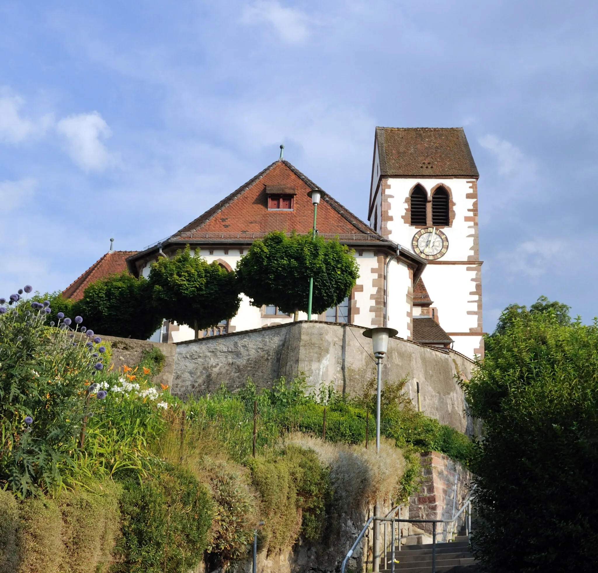 Photo showing: Lörrach-Brombach: Germanus-Kirche