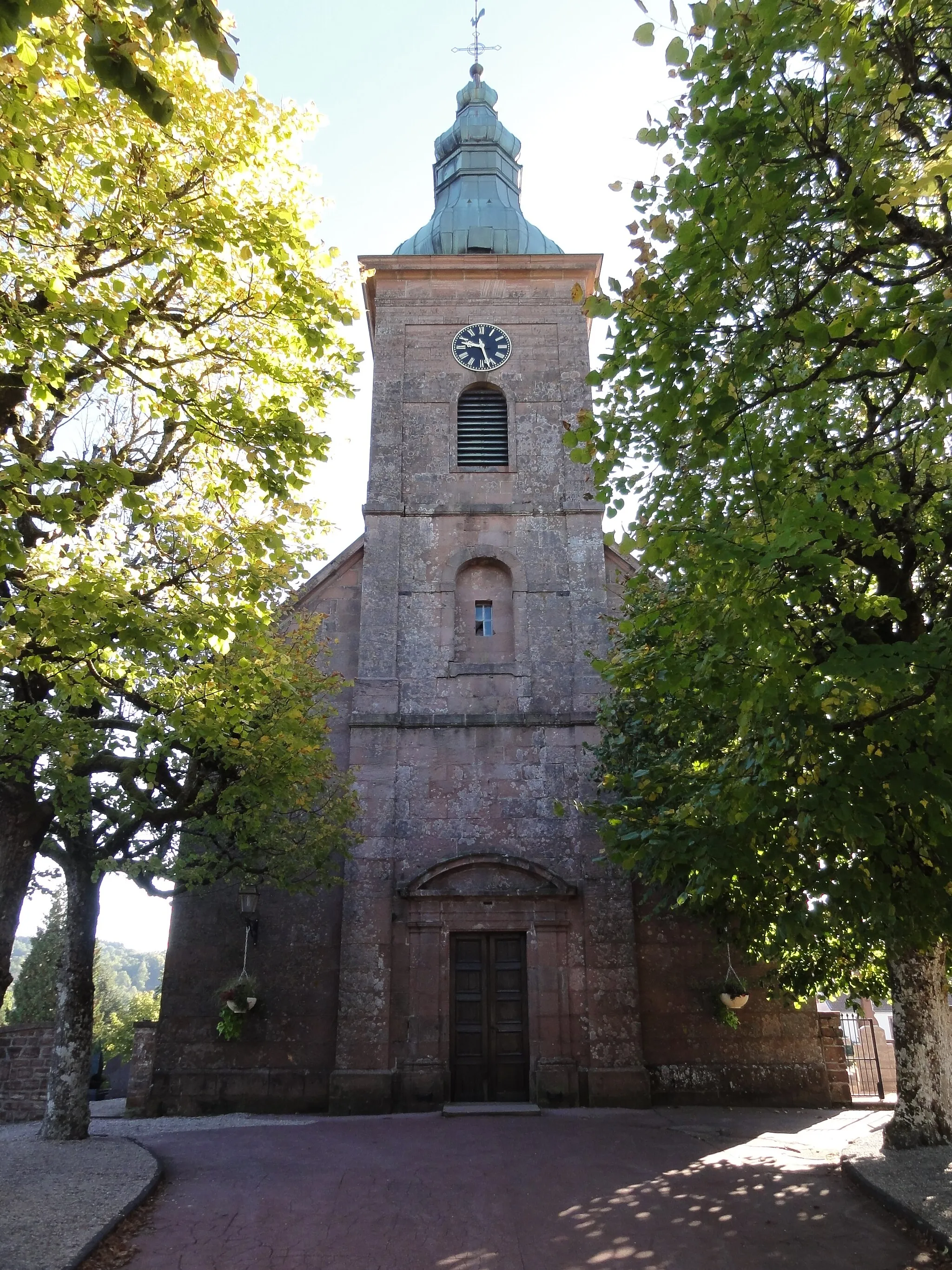 Photo showing: Alsace, Bas-Rhin, Plaine, Église Saint-Arnould (IA67013071).