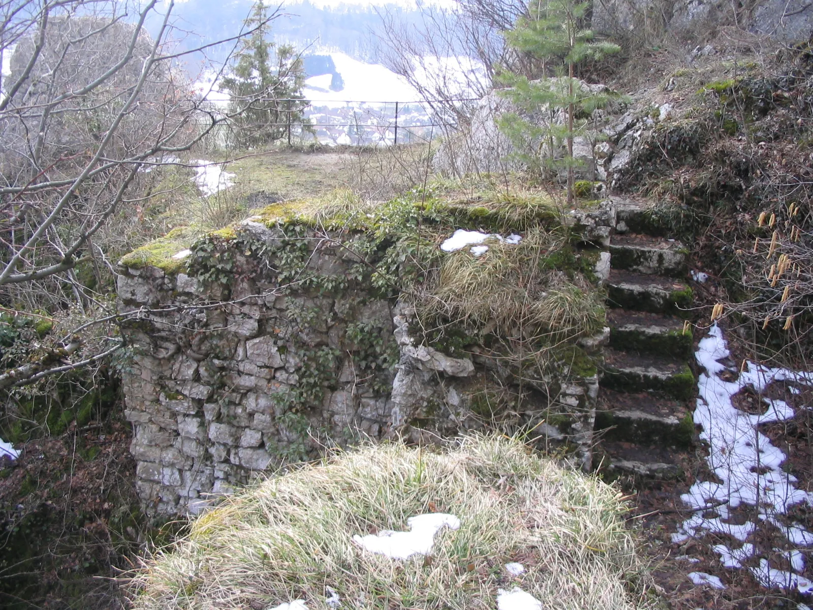 Photo showing: Photography of Castle Riffenstein near Reigoldswil (BL), Switzerland