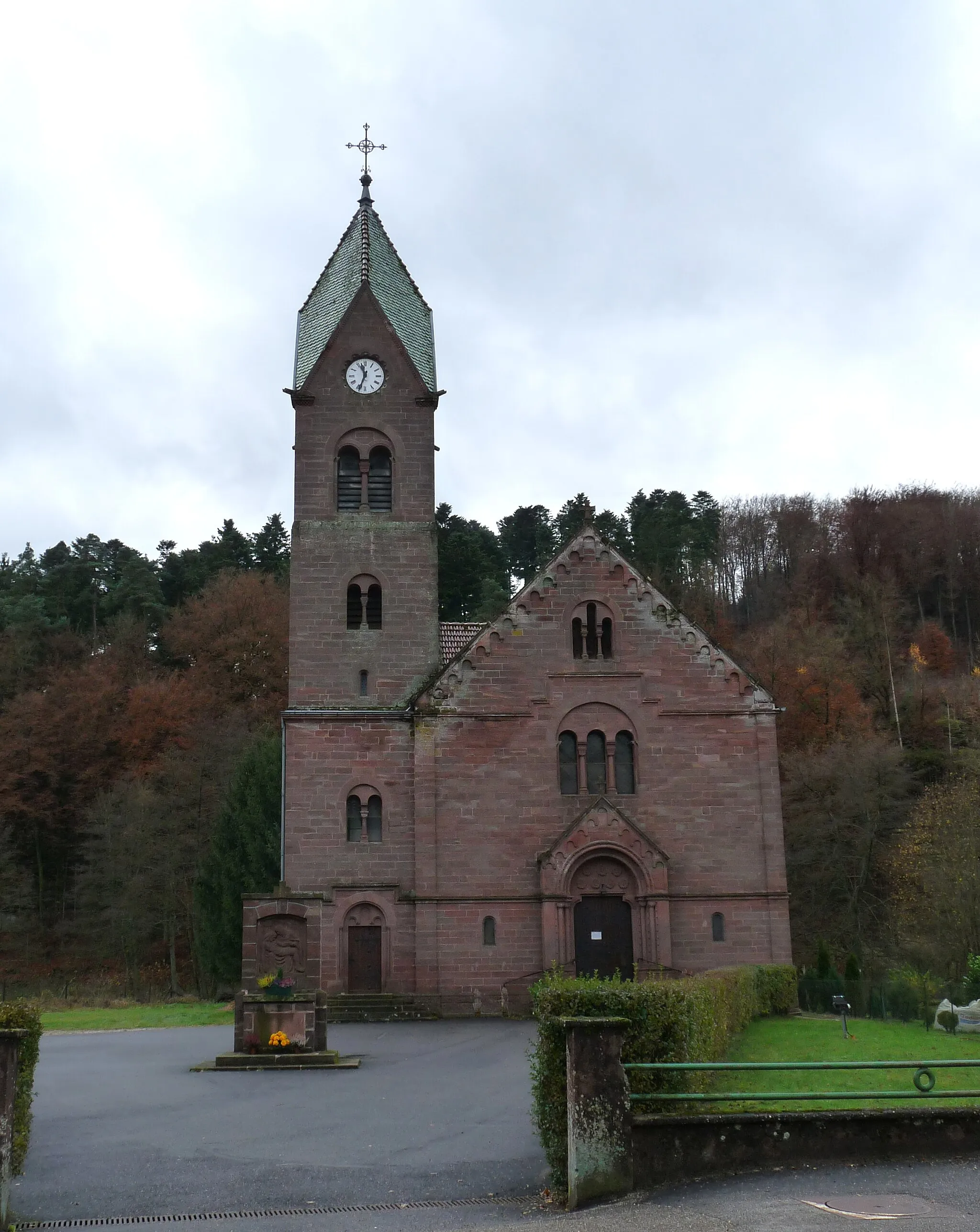 Photo showing: Eglise de Graufthal (commune d'Eschbourg, Bas-Rhin)