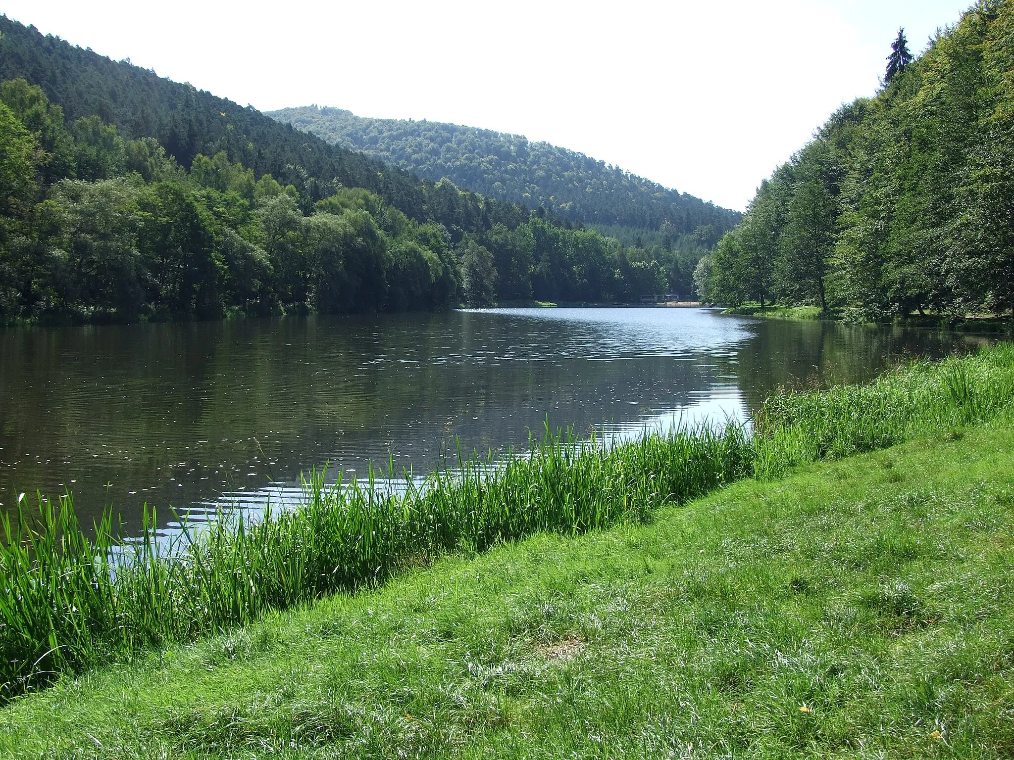 Photo showing: Etang du Fleckenstein, Vosges du Nord, Alsace.