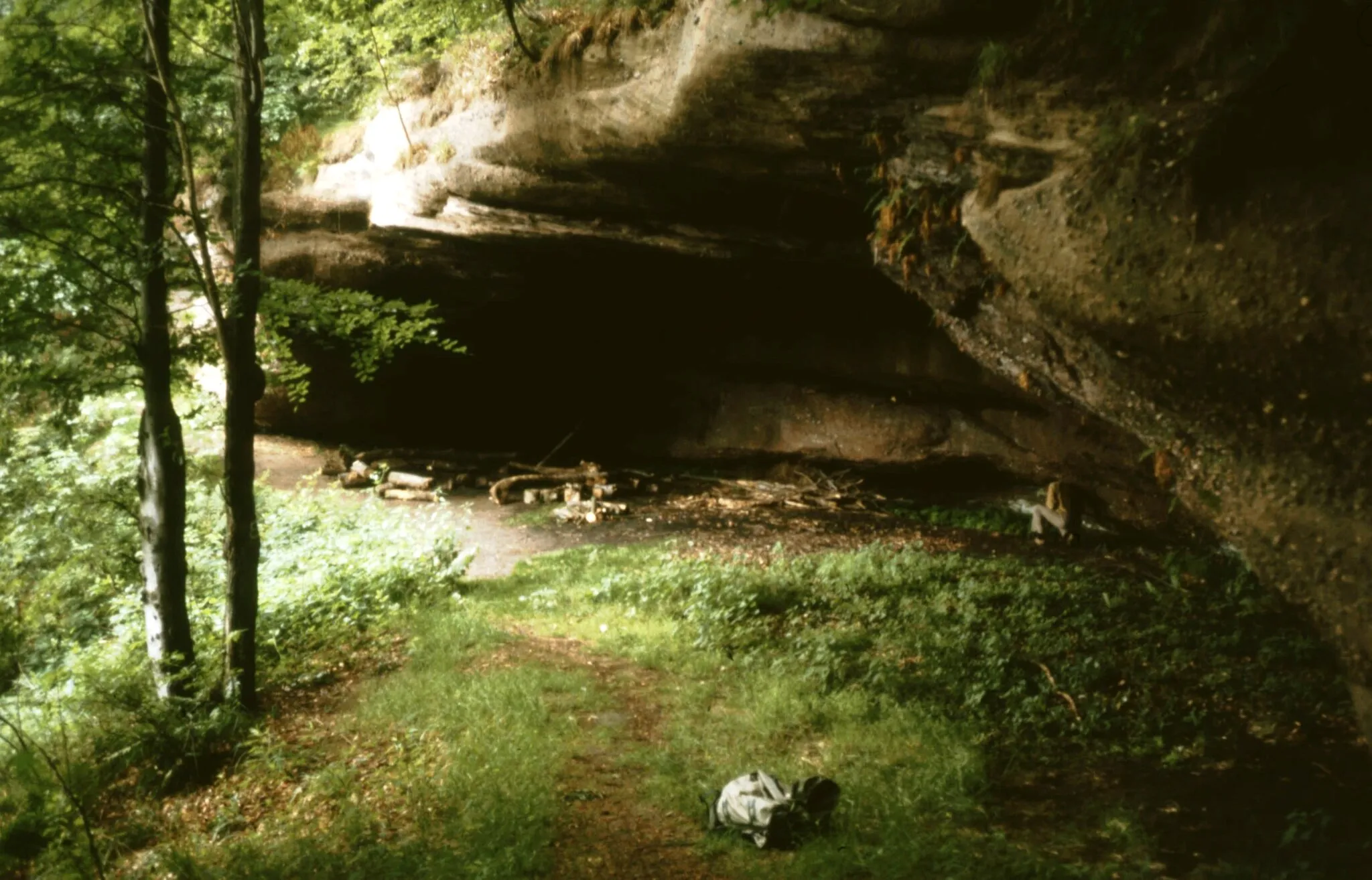 Photo showing: Grotte des Francs Tireurs à Haegen (Bas-Rhin)