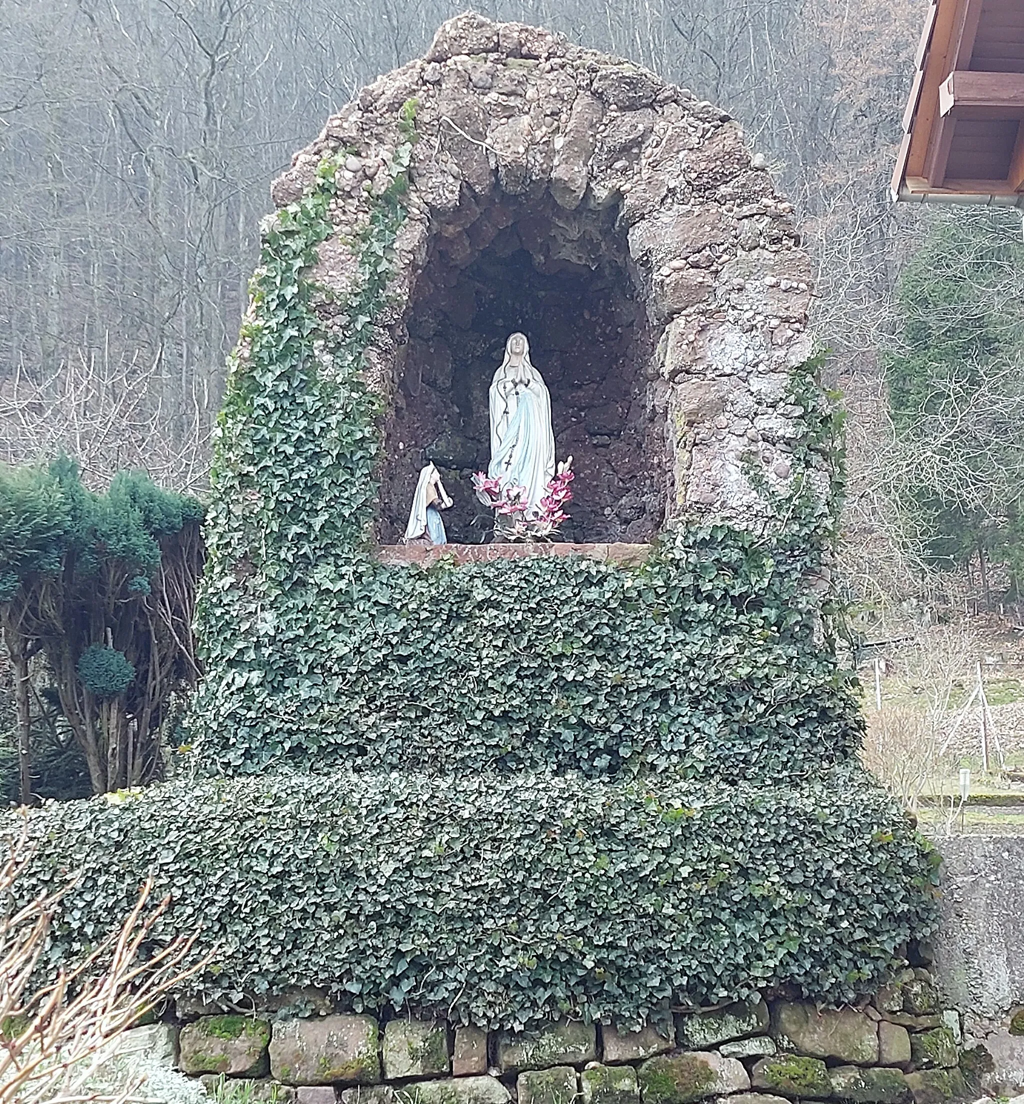 Photo showing: Grotte de Lourdes à Reinhardsmunster
