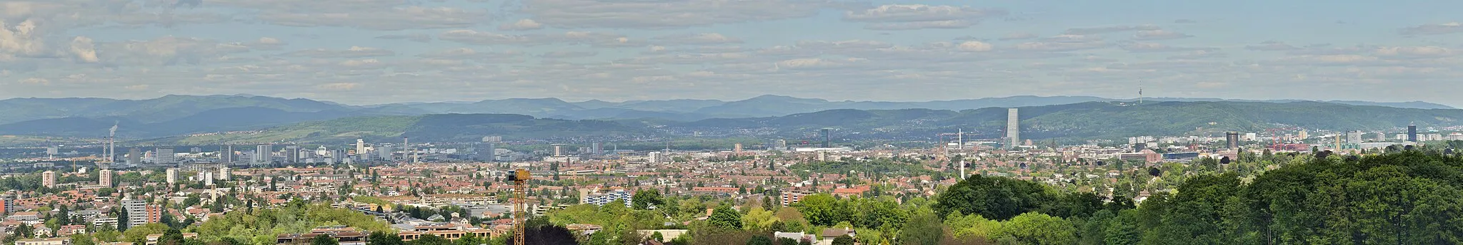 Photo showing: Water tower of Allschwil, Switzerland