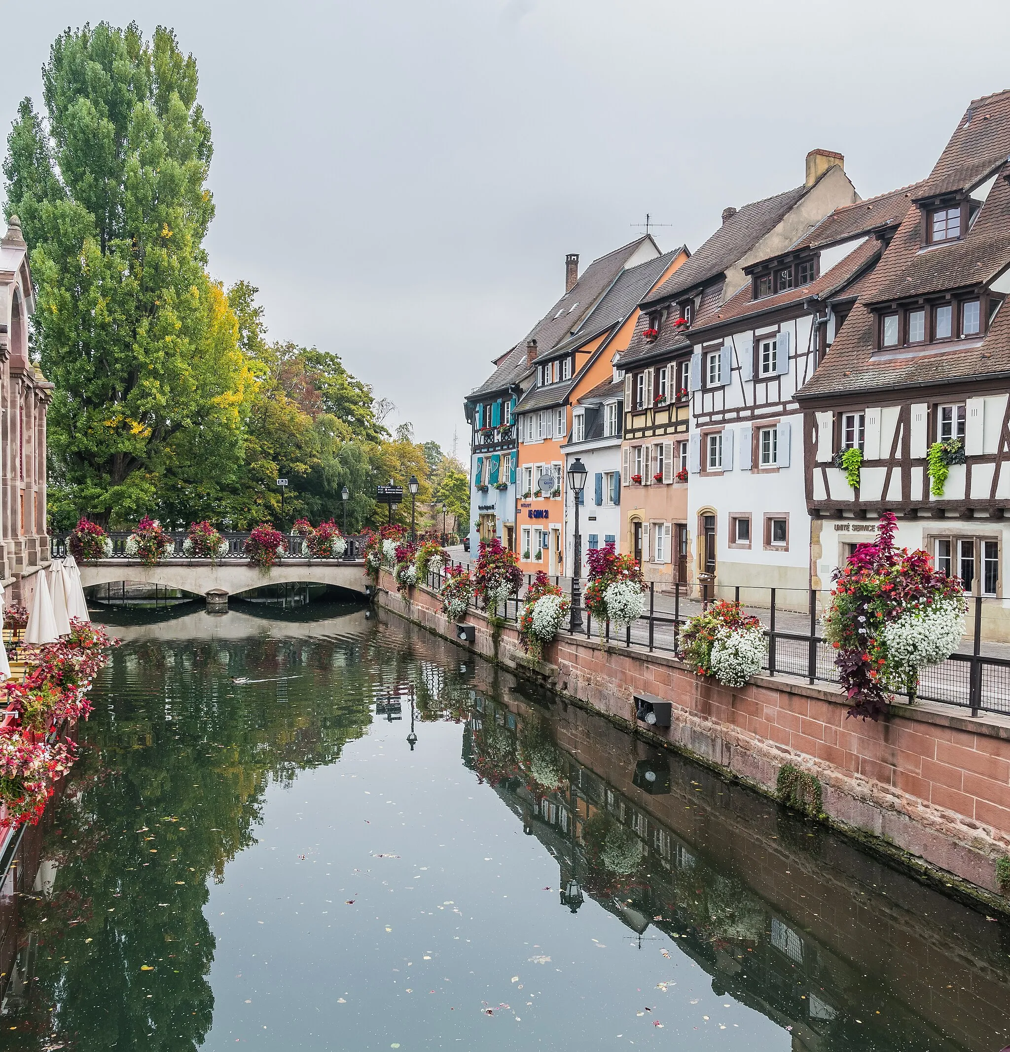 Photo showing: Little Venice in Colmar, Haut-Rhin, France