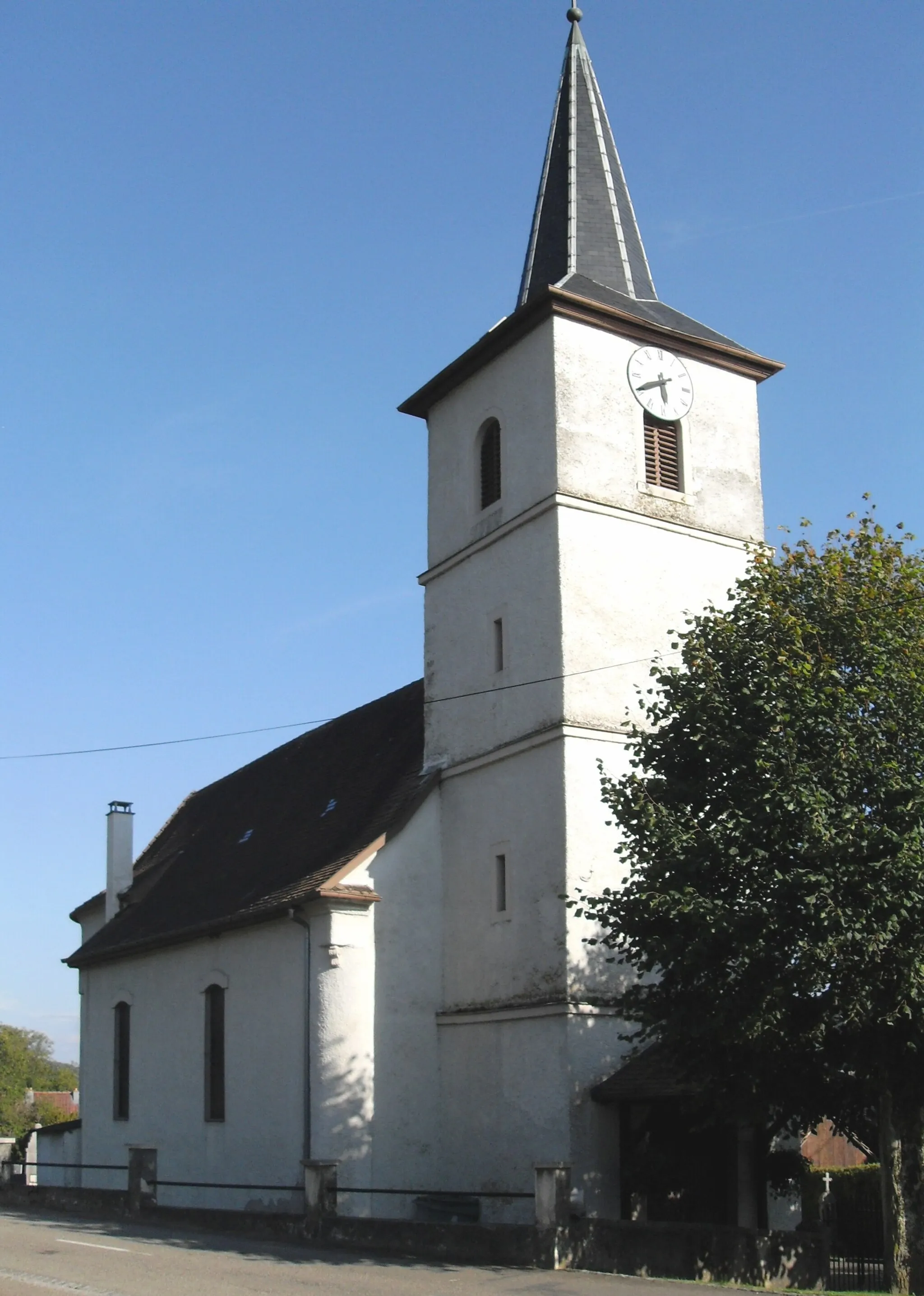 Photo showing: L'église Saint-Pierre, Saint-Paul à Kiffis