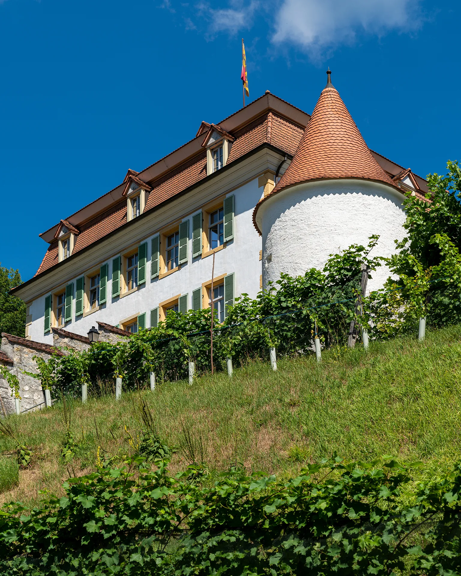 Photo showing: Château de Moutier