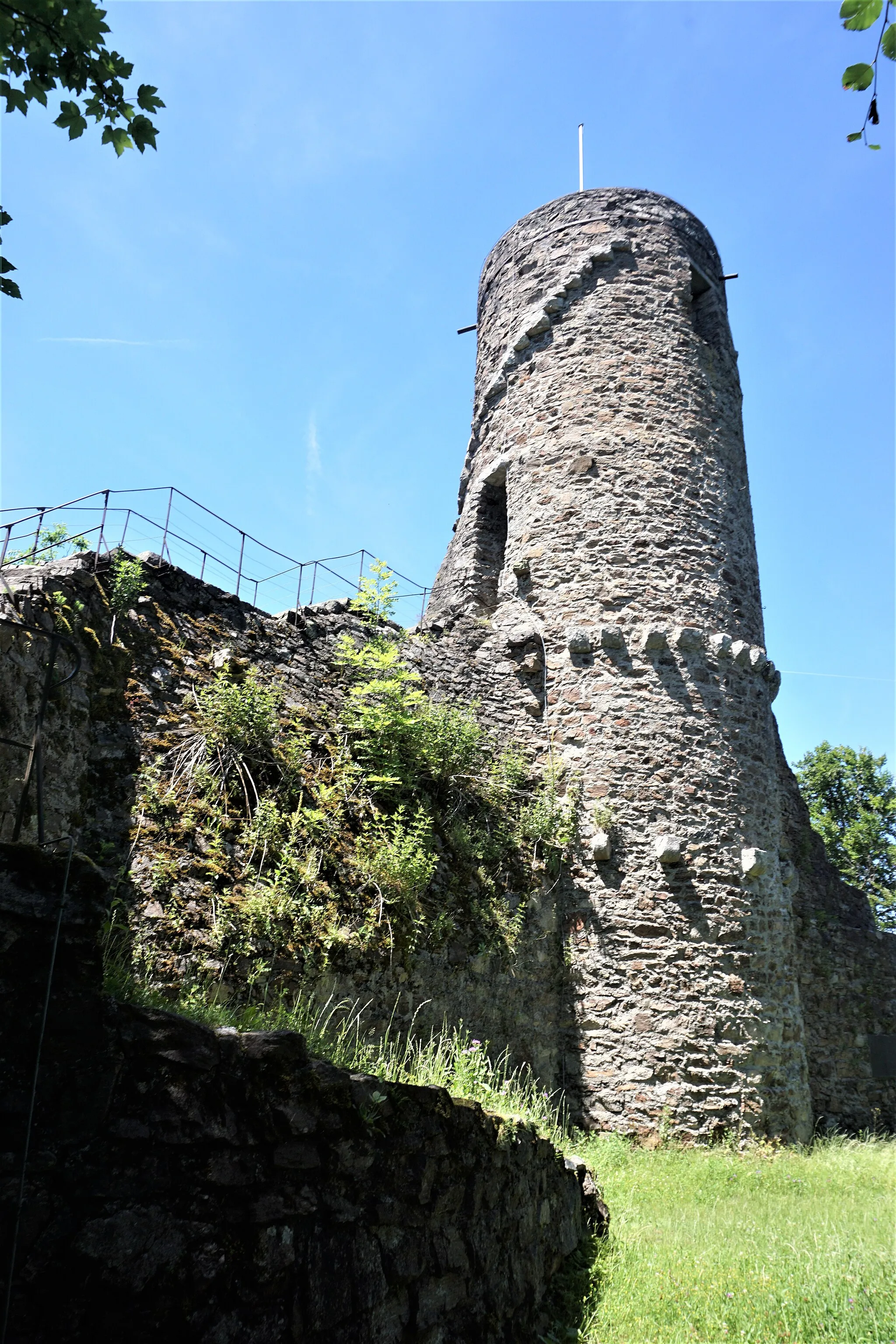 Photo showing: Burgruine Bärenfels in Wehr (Baden).