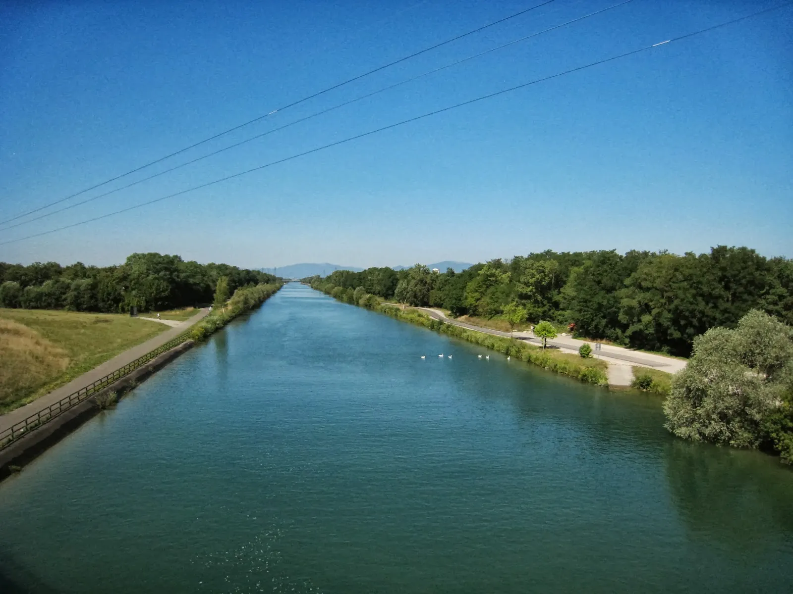 Photo showing: "Pont du Bouc", over the Canal du Rhône au Rhin. Département du Haut-Rhin , France.