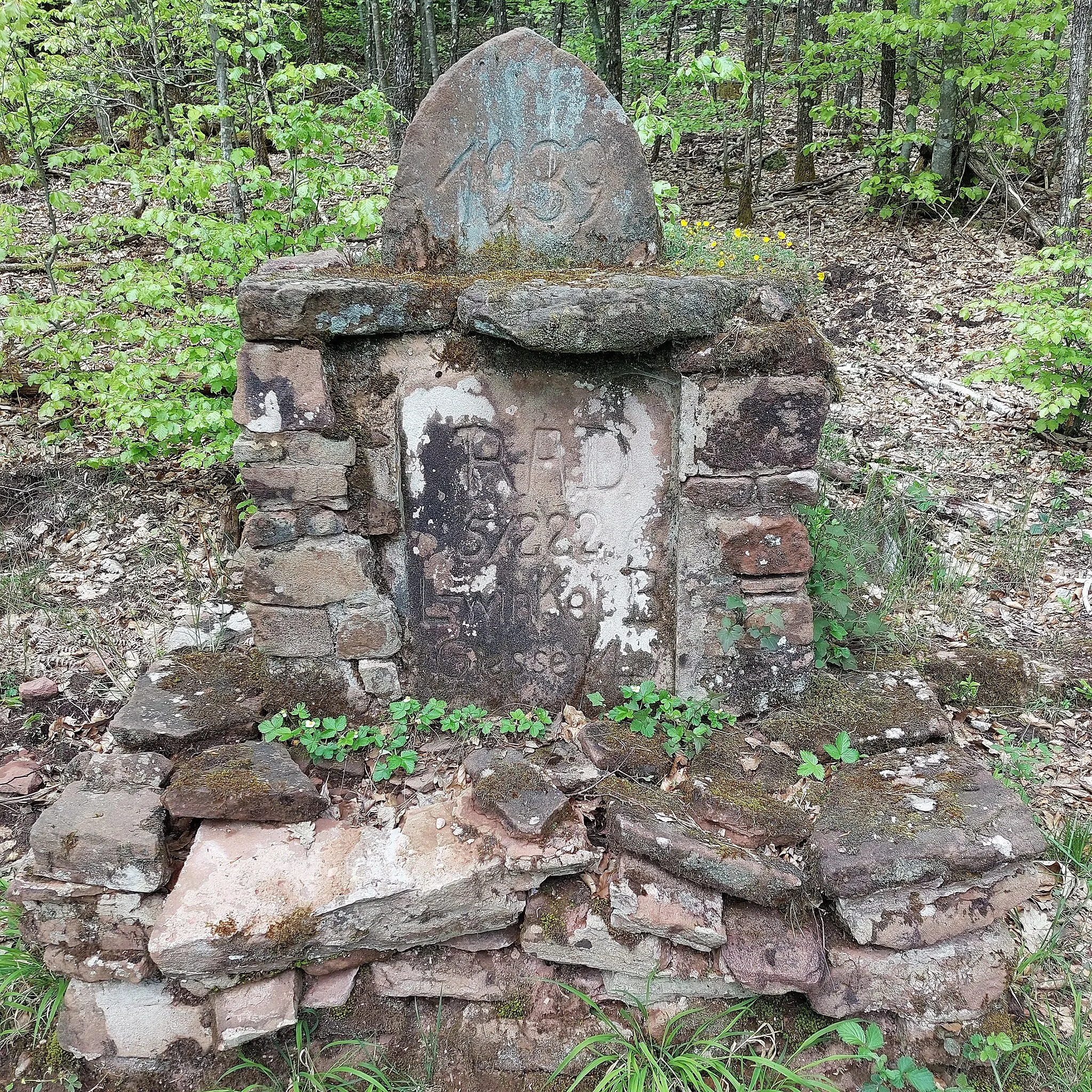 Photo showing: Mémorial près de la L487 à Fischbach bei Dahn