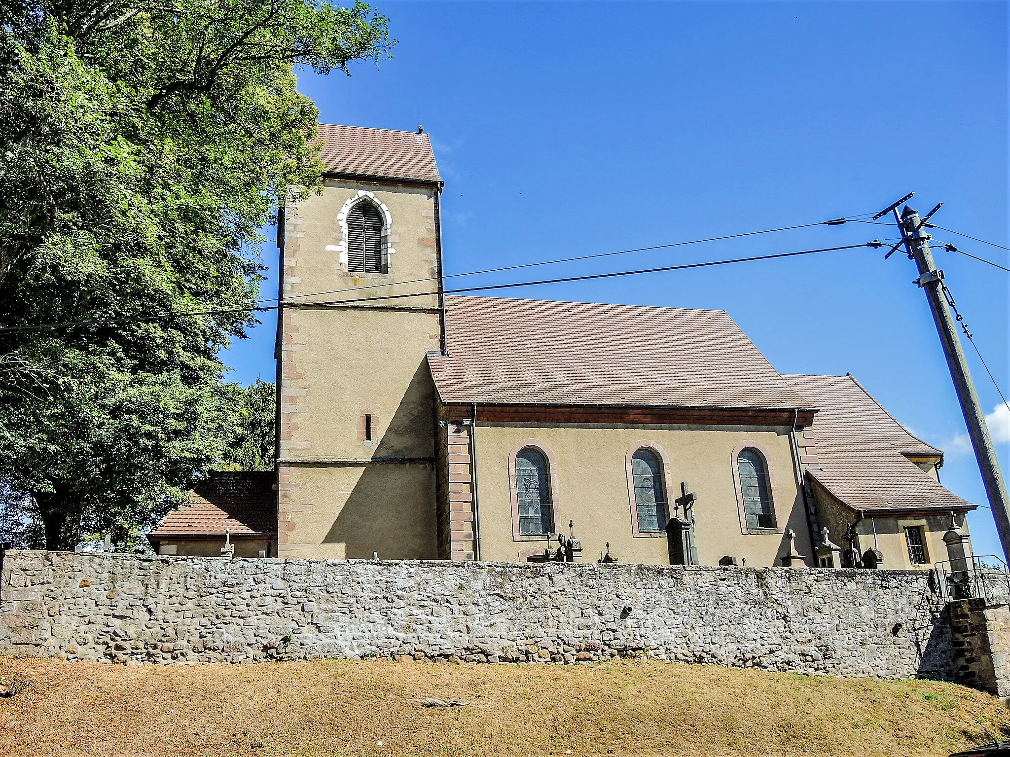 Photo showing: Eglise de Saint-Cosme