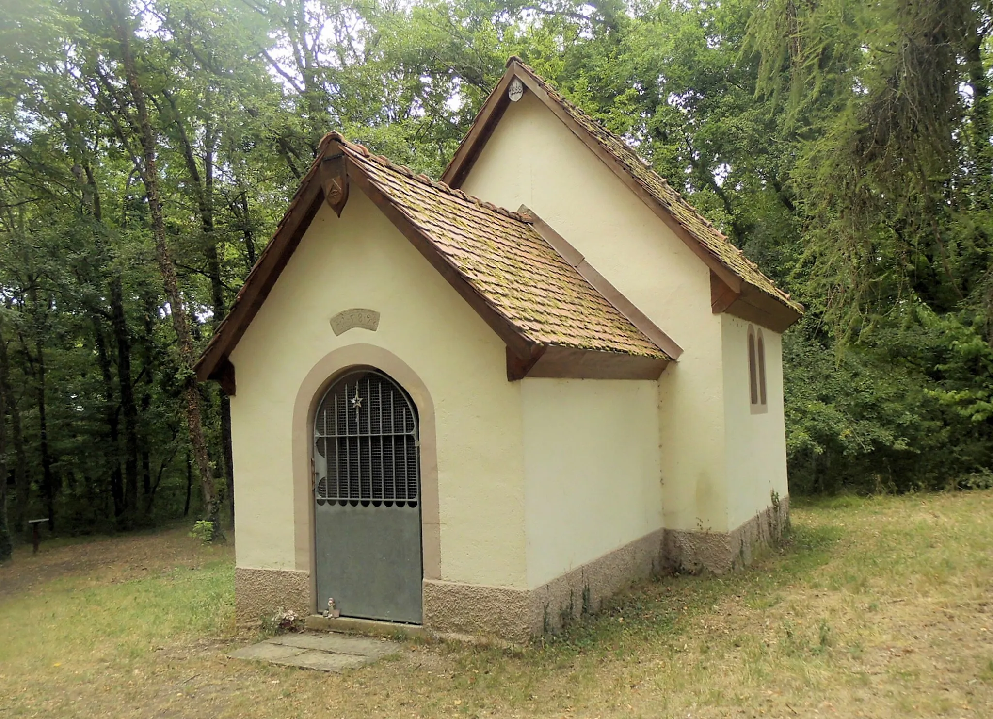 Photo showing: La chapelle Saint-Brice d'Illfurth, côté sud-ouest