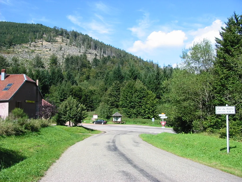 Photo showing: Col du Hantz, entres les vallées du Rabodeau et de la Bruche.