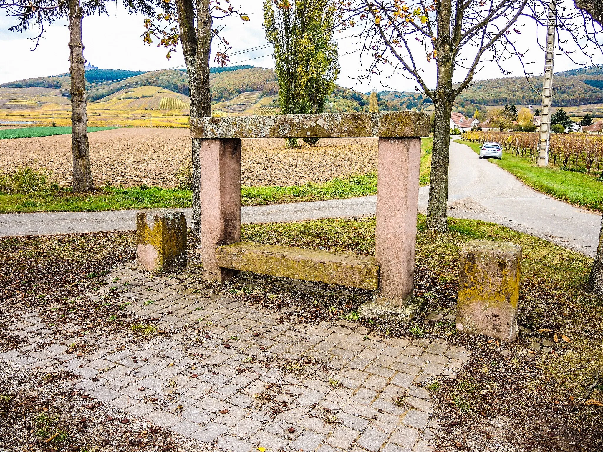 Photo showing: Banc Eugénie à Kintzheim. Bas-Rhin