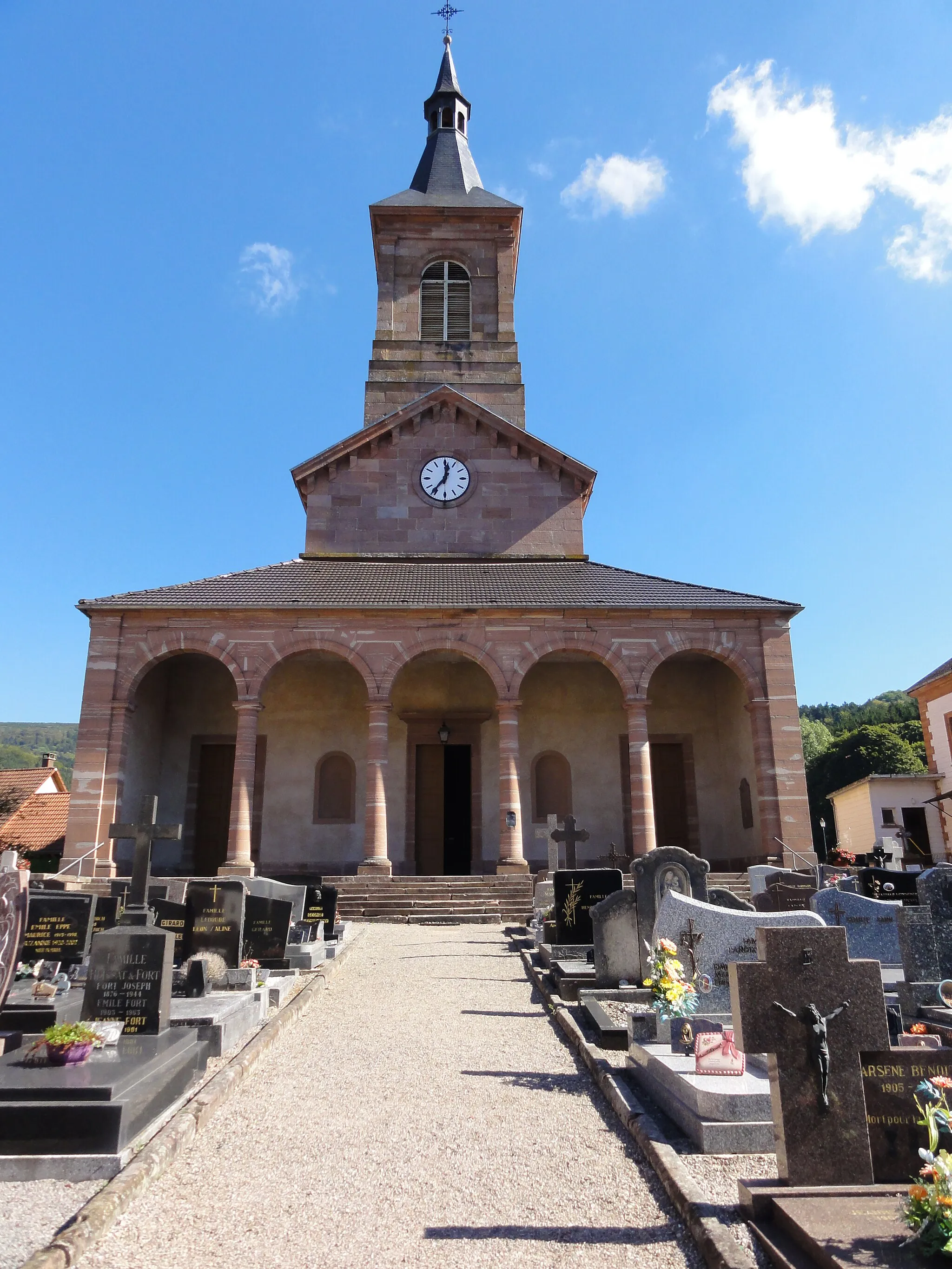 Photo showing: Alsace, Bas-Rhin, Ranrupt, Église Saint-Vincent (IA67013074).