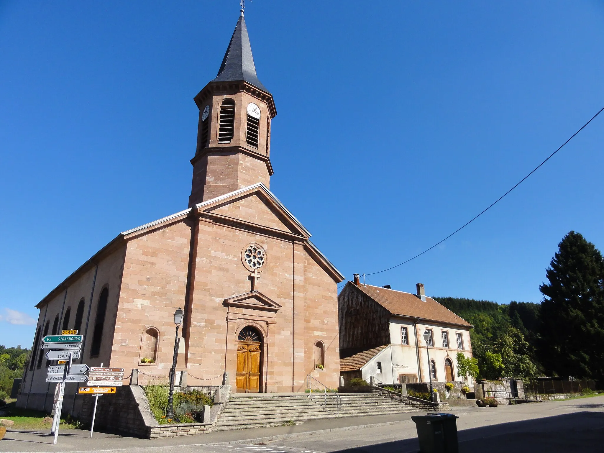 Photo showing: Alsace, Bas-Rhin, Église Saint-Pierre de Bourg-Bruche (IA67013045).