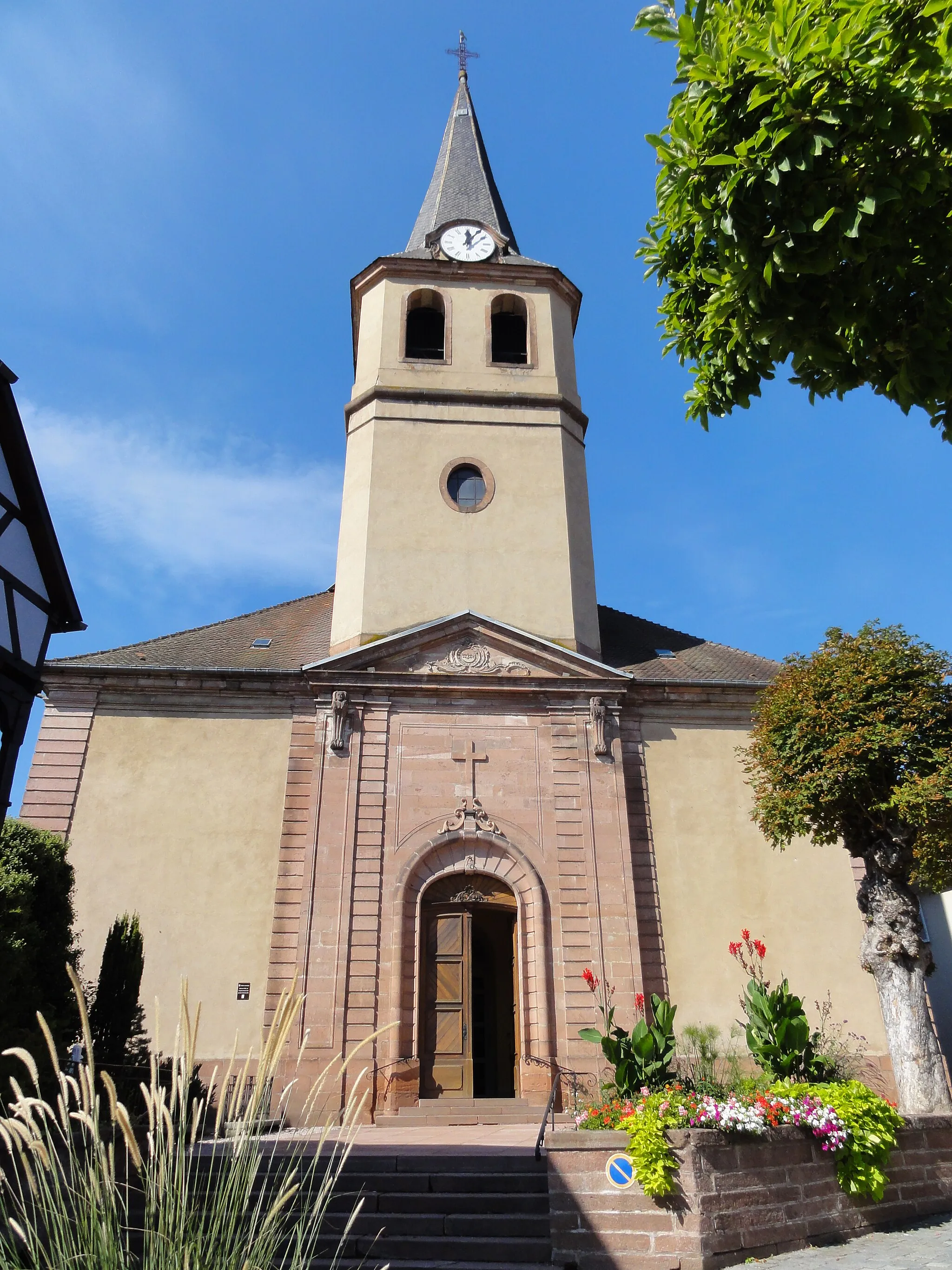 Photo showing: Alsace, Bas-Rhin, Villé, Église Notre-Dame-de-l’Assomption (IA67010340).