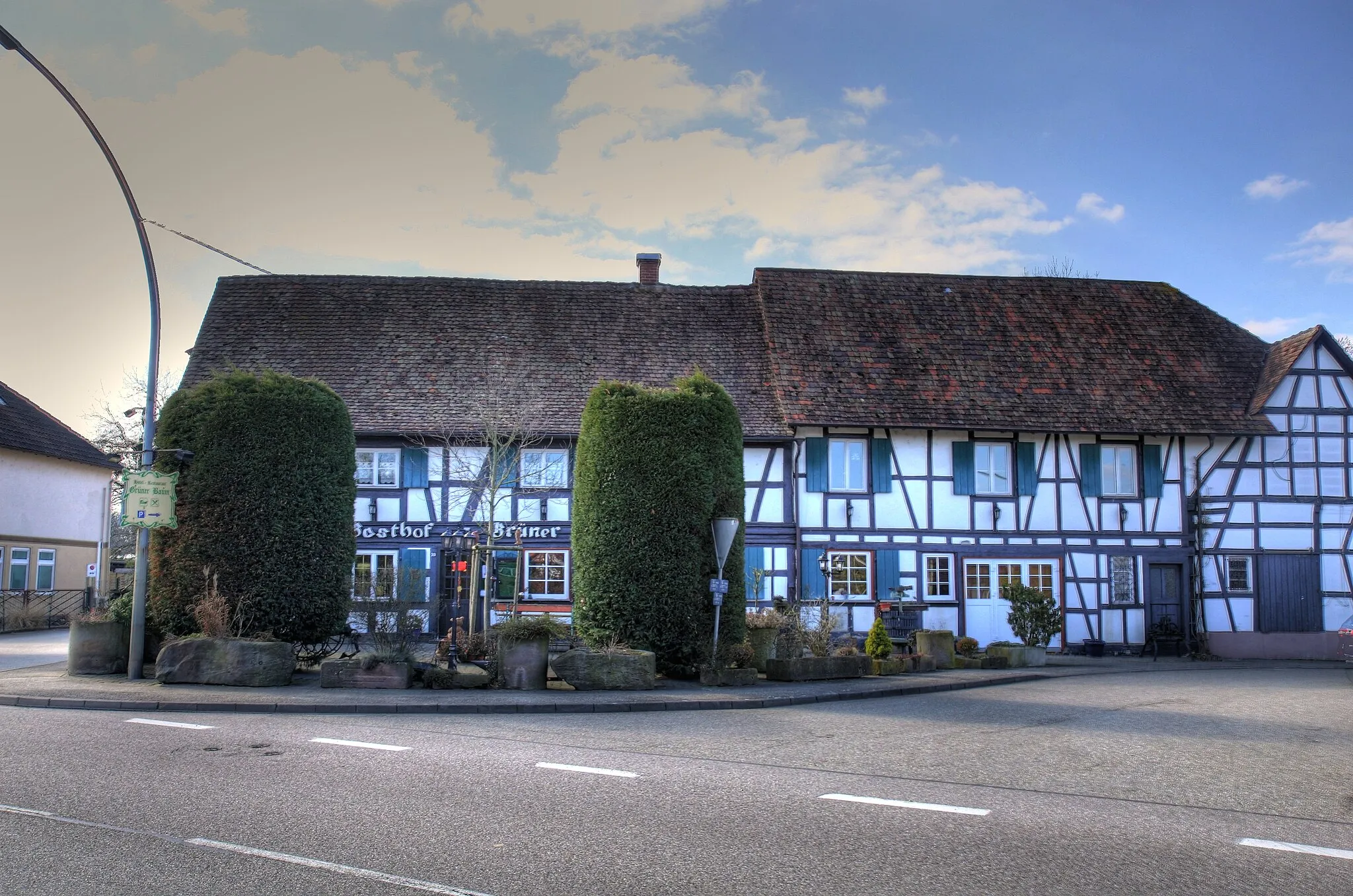 Photo showing: Gasthaus Grüner Baum, Linx