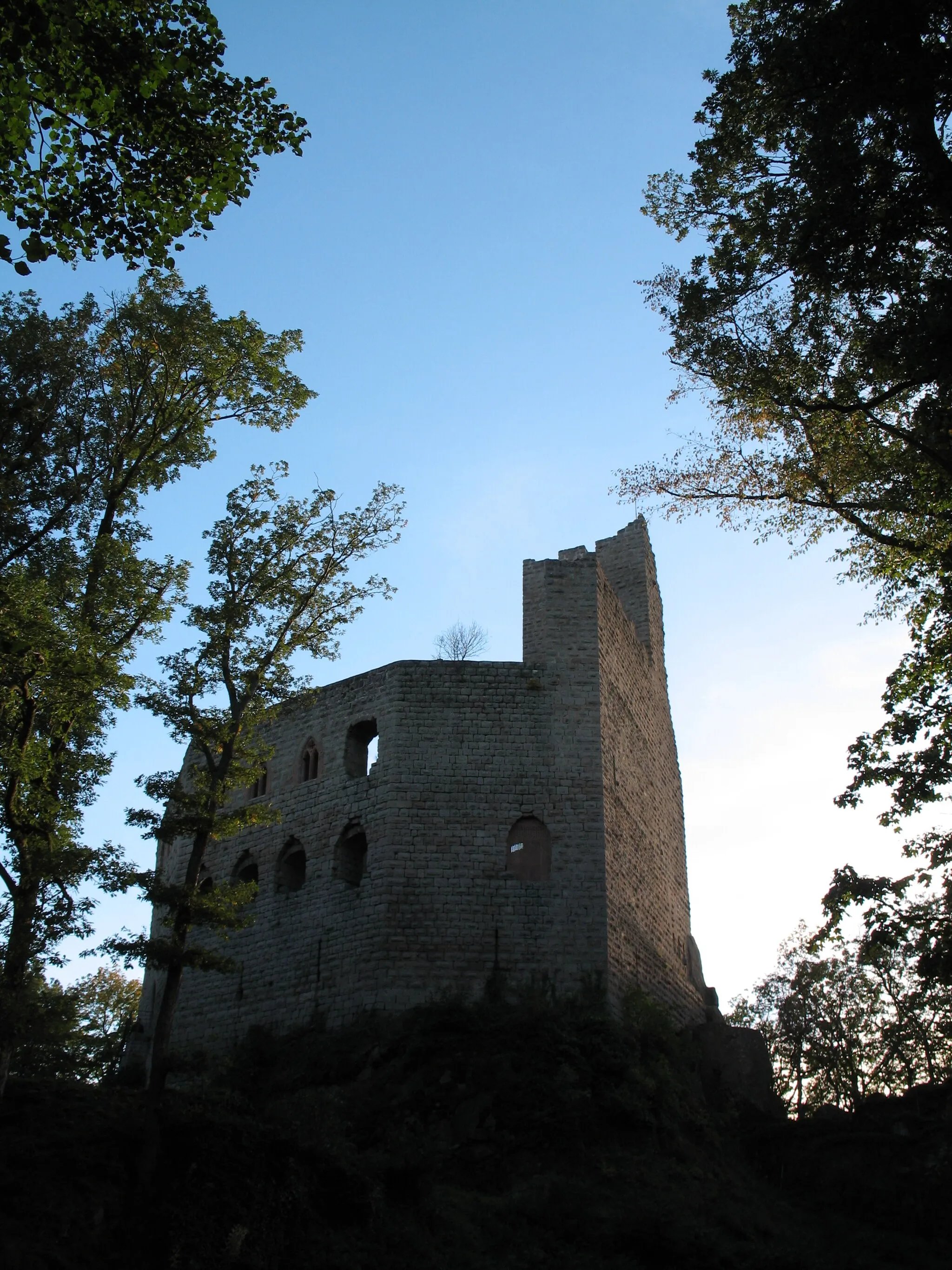 Photo showing: Château de Spesbourg Spesbourg castle