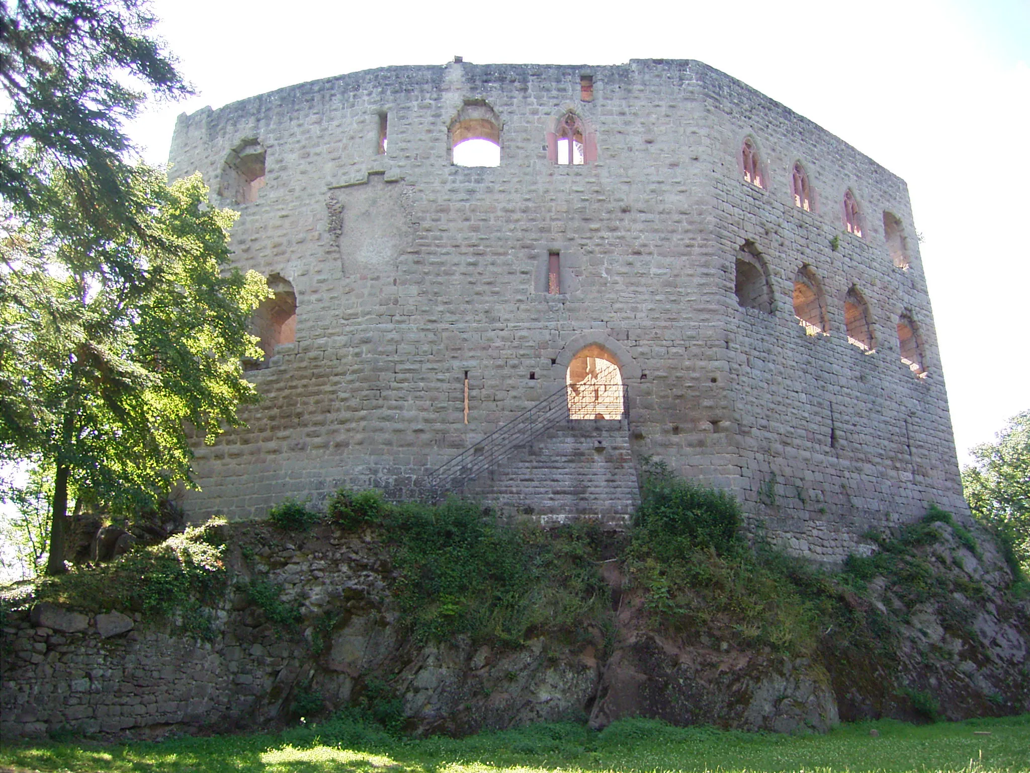 Photo showing: Spesbourg castle, Bas-Rhin, France