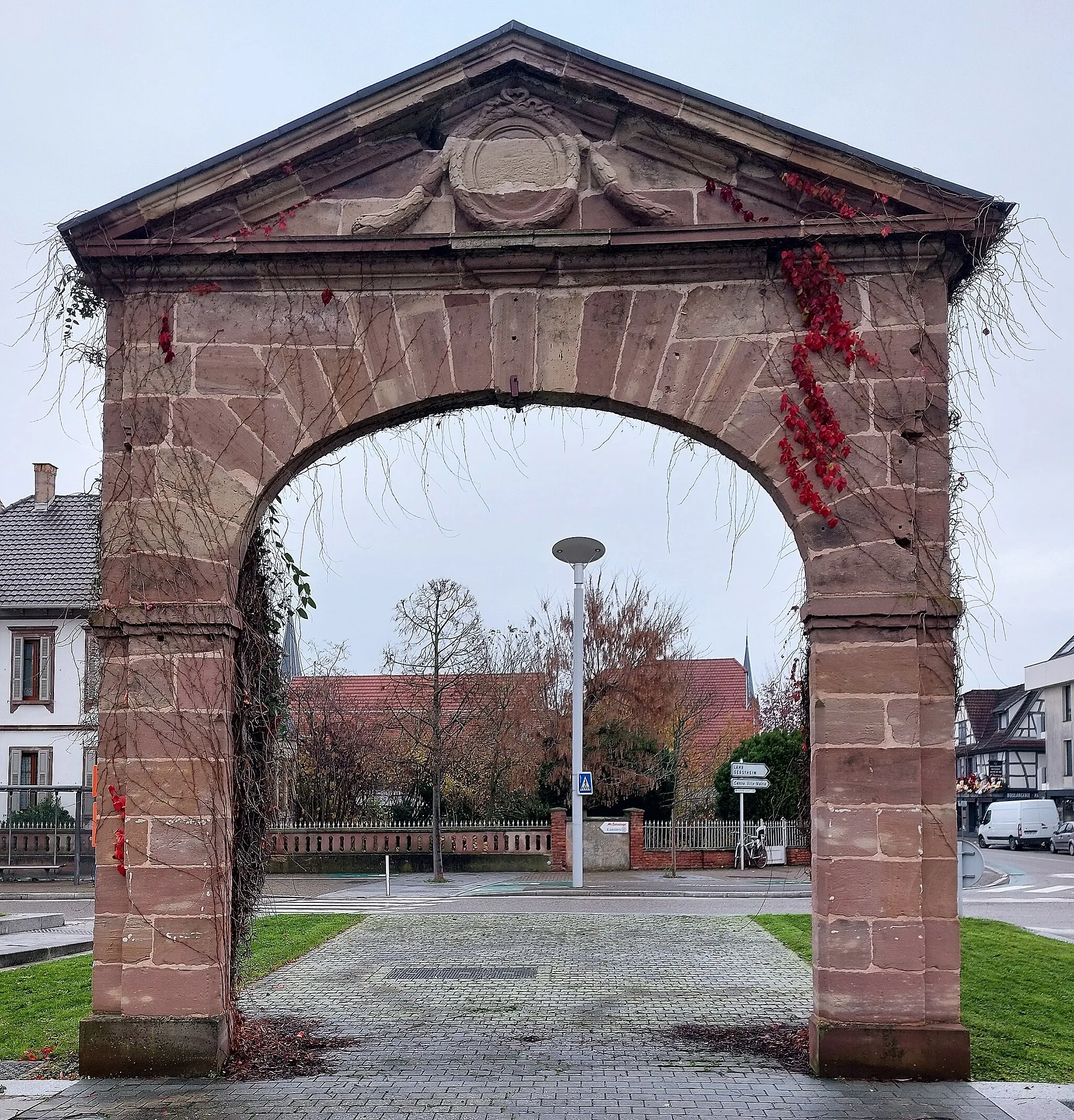 Photo showing: Ancienne porte "Obertor" à Erstein