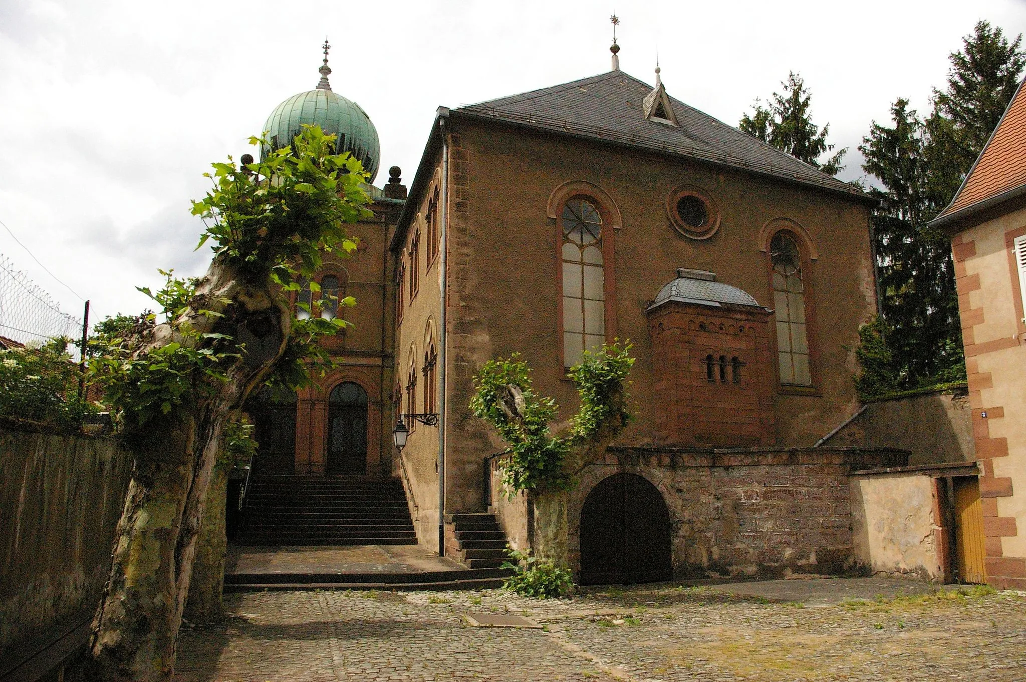 Photo showing: Synagogue d'Ingwiller, Bas-Rhin, vue générale