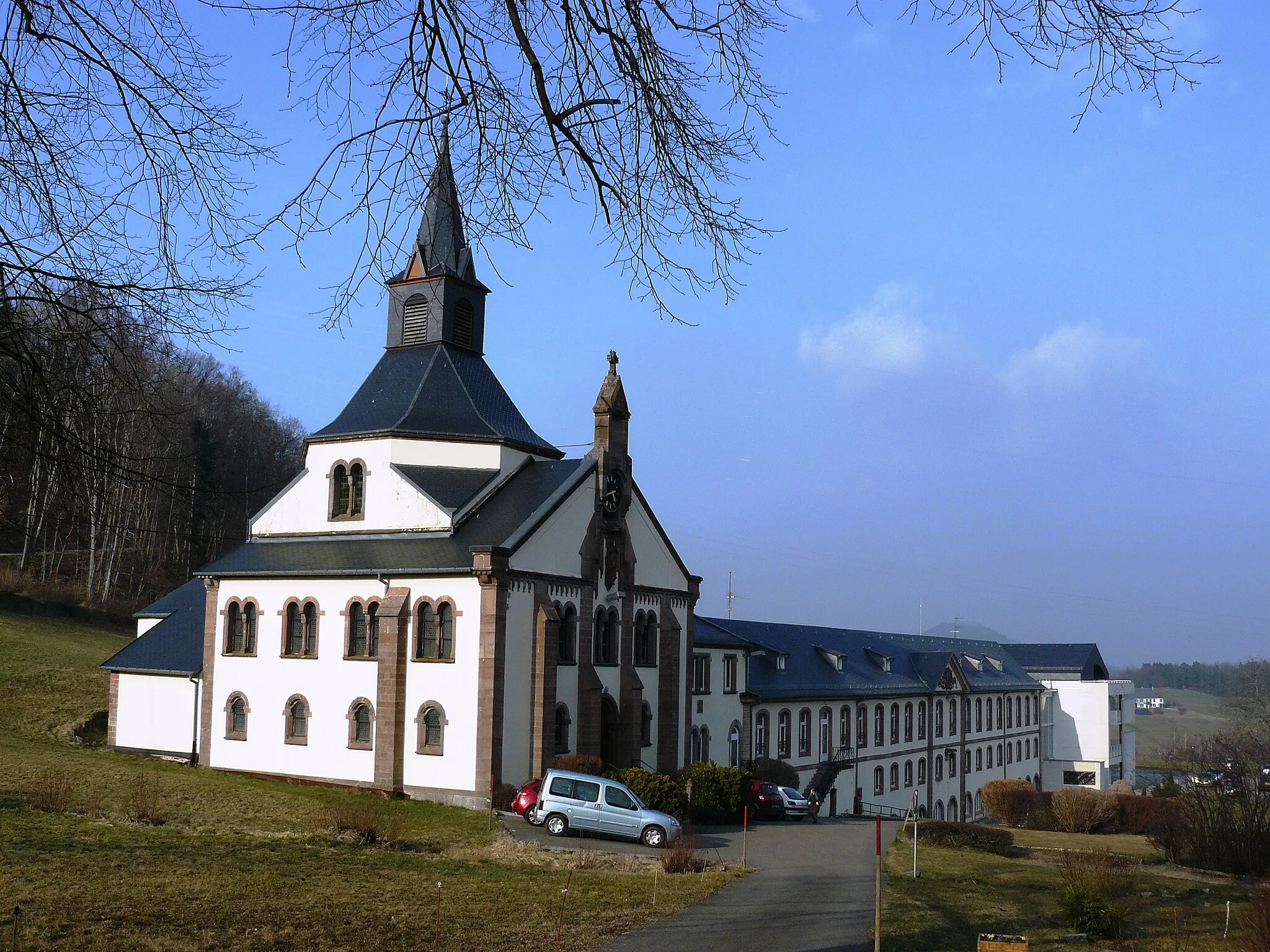 Photo showing: Ancienne abbaye de Pairis transformée aujourd'hui en hospice